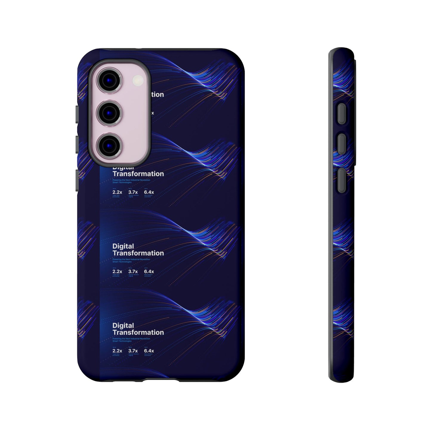 Digital Transformation Phone Case, Tough Cases for Modern Tech, Gifts for Digital Nomads, Unique Designs for Gadget Lovers, Custom [...]