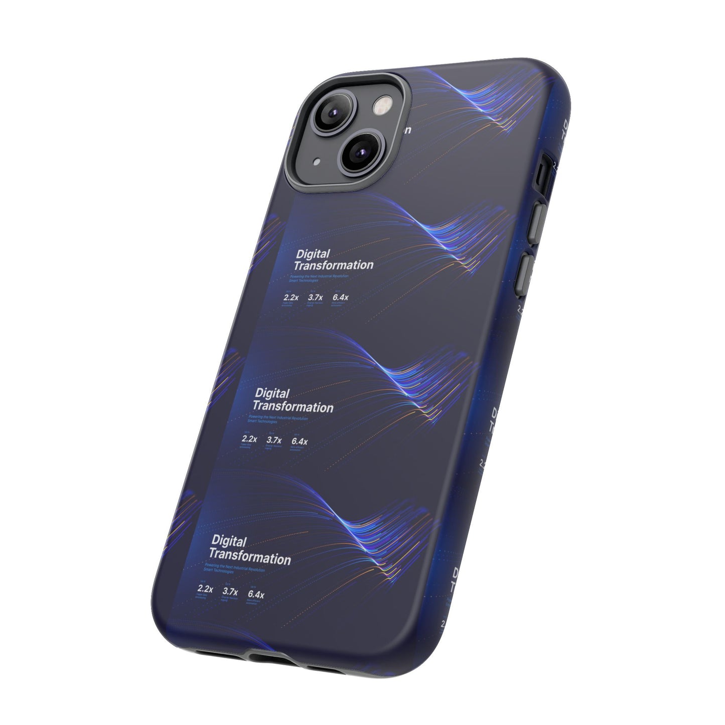 Digital Transformation Phone Case, Tough Cases for Modern Tech, Gifts for Digital Nomads, Unique Designs for Gadget Lovers, Custom [...]