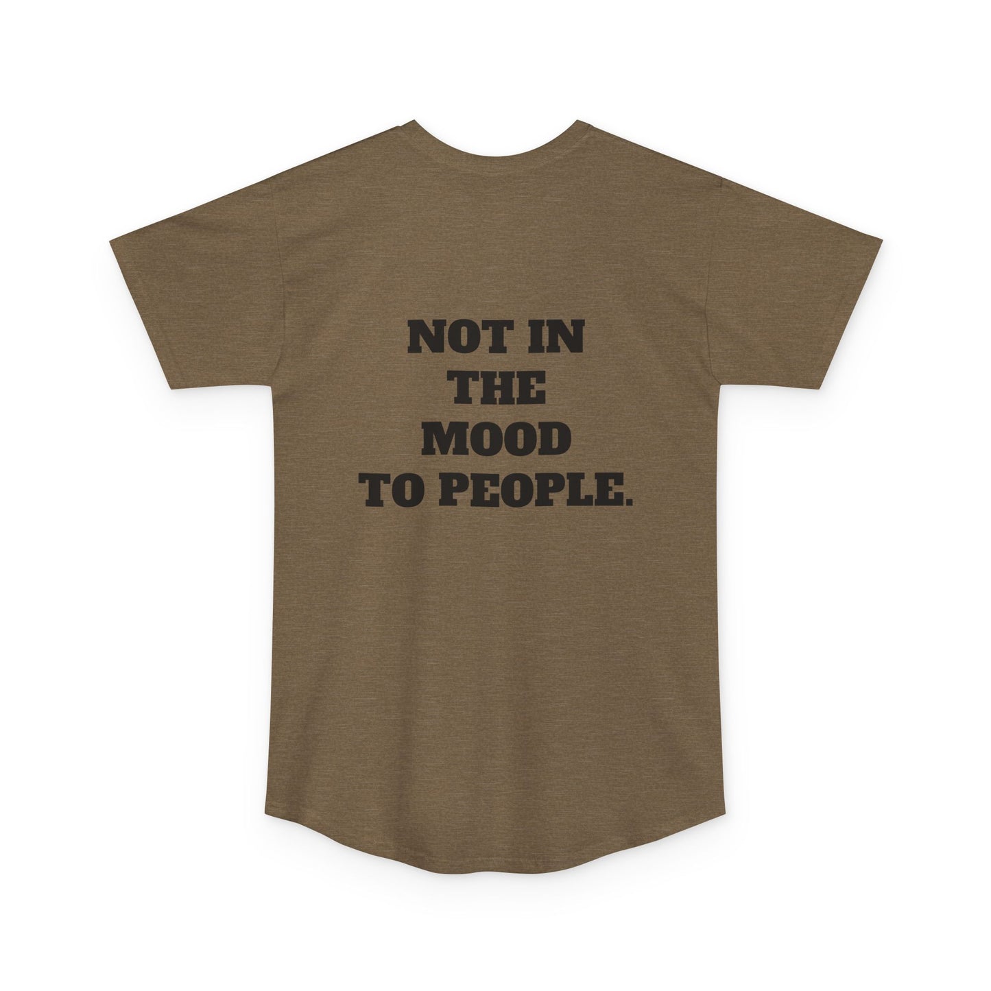 Unisex Long Body Urban Tee - Rebellious Graphic T-Shirt for Introverts, Go Away Shirt, Mood Tee, Casual Wear, Fun Gift