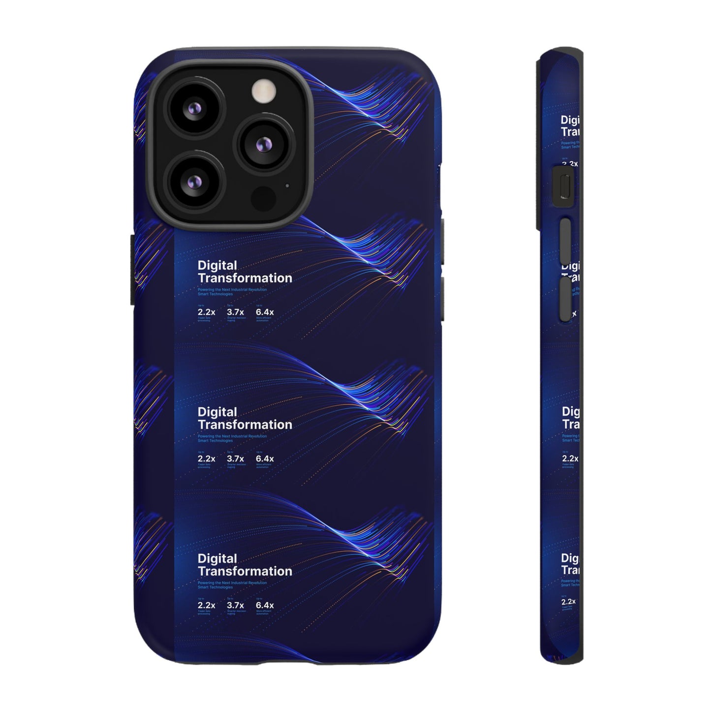 Digital Transformation Phone Case, Tough Cases for Modern Tech, Gifts for Digital Nomads, Unique Designs for Gadget Lovers, Custom [...]