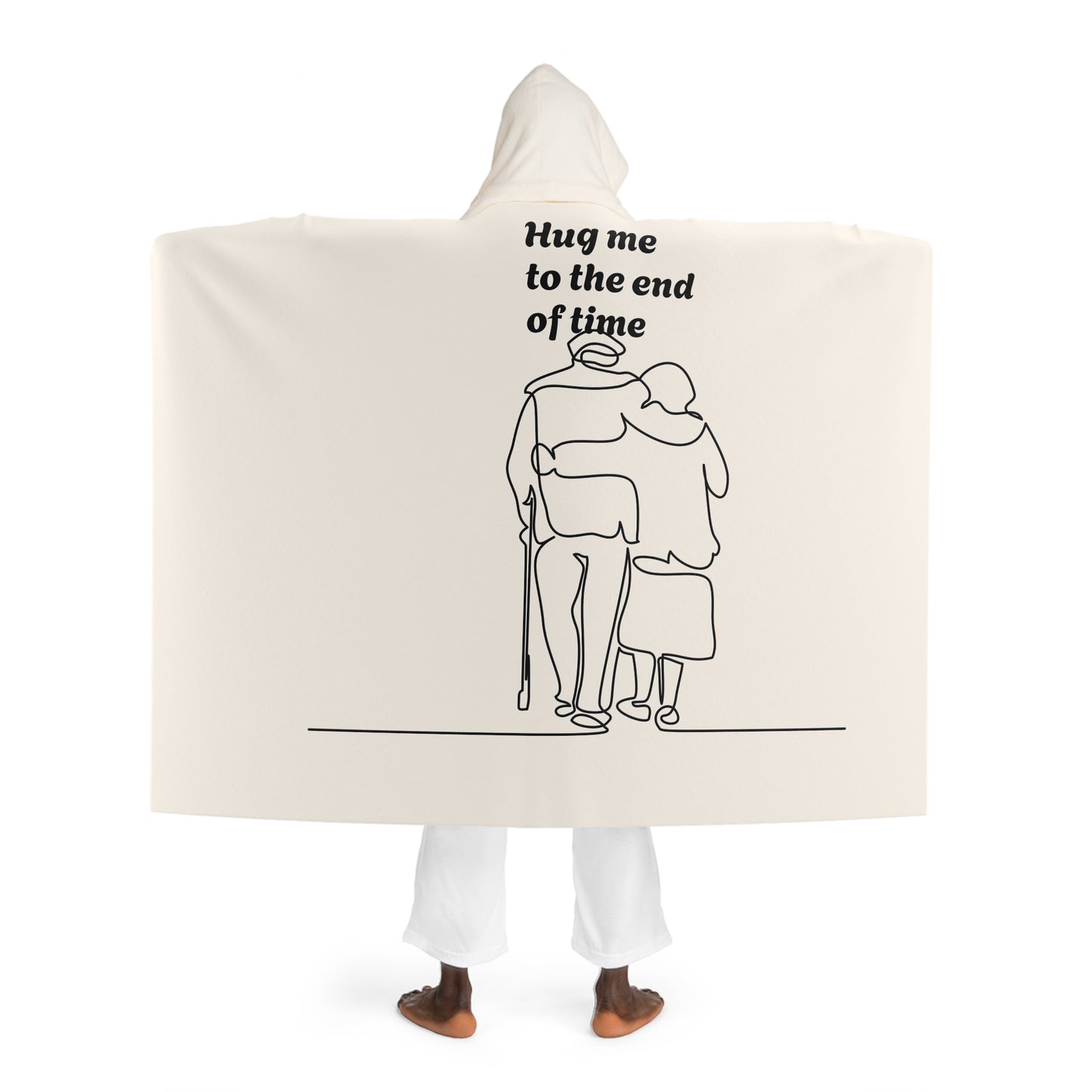 Cozy Hooded Sherpa Blanket for Ultimate Comfort, Warm Wearable Blanket, Perfect Gift for Home, Movie Nights, Relaxation, Holidays