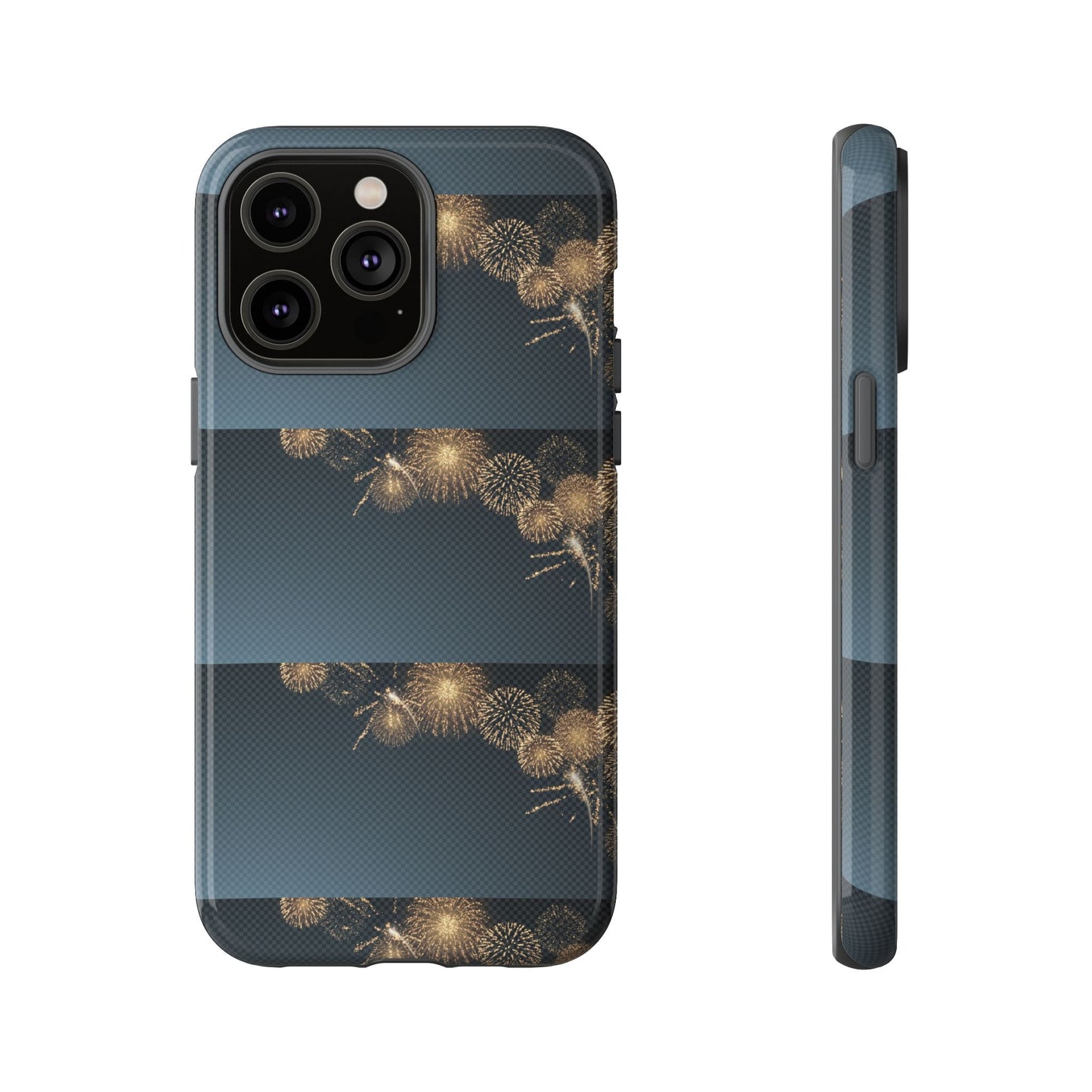 Elegant Fireworks Phone Case, Tough Phone Cover, Holiday Gift, Customizable Case, Premium Protection, Unique Design