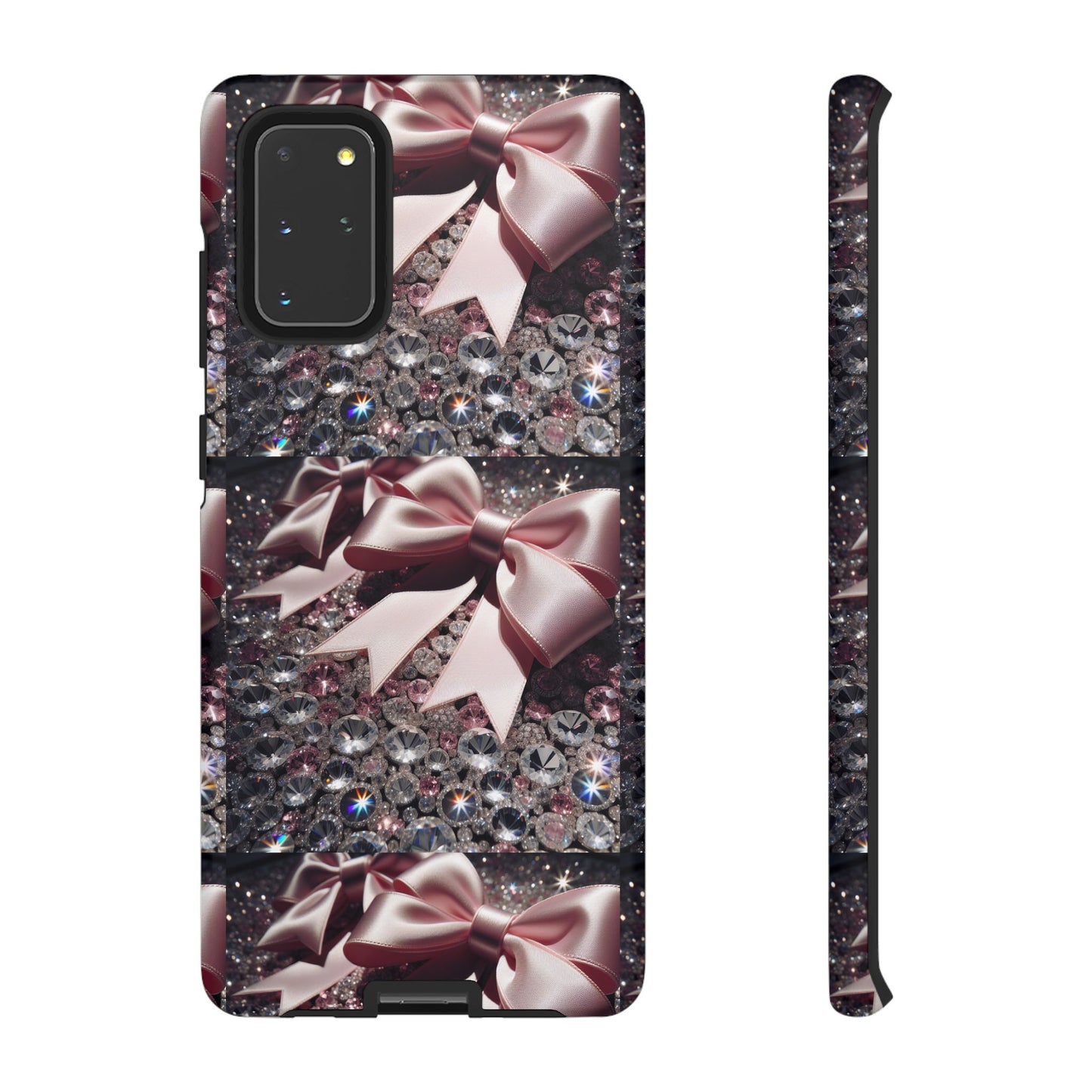 Sparkling Glam Phone Case, Tough Cases, Gift for Her, Stylish Cell Phone Accessories, Blinged Out Designs, Holiday Gifts