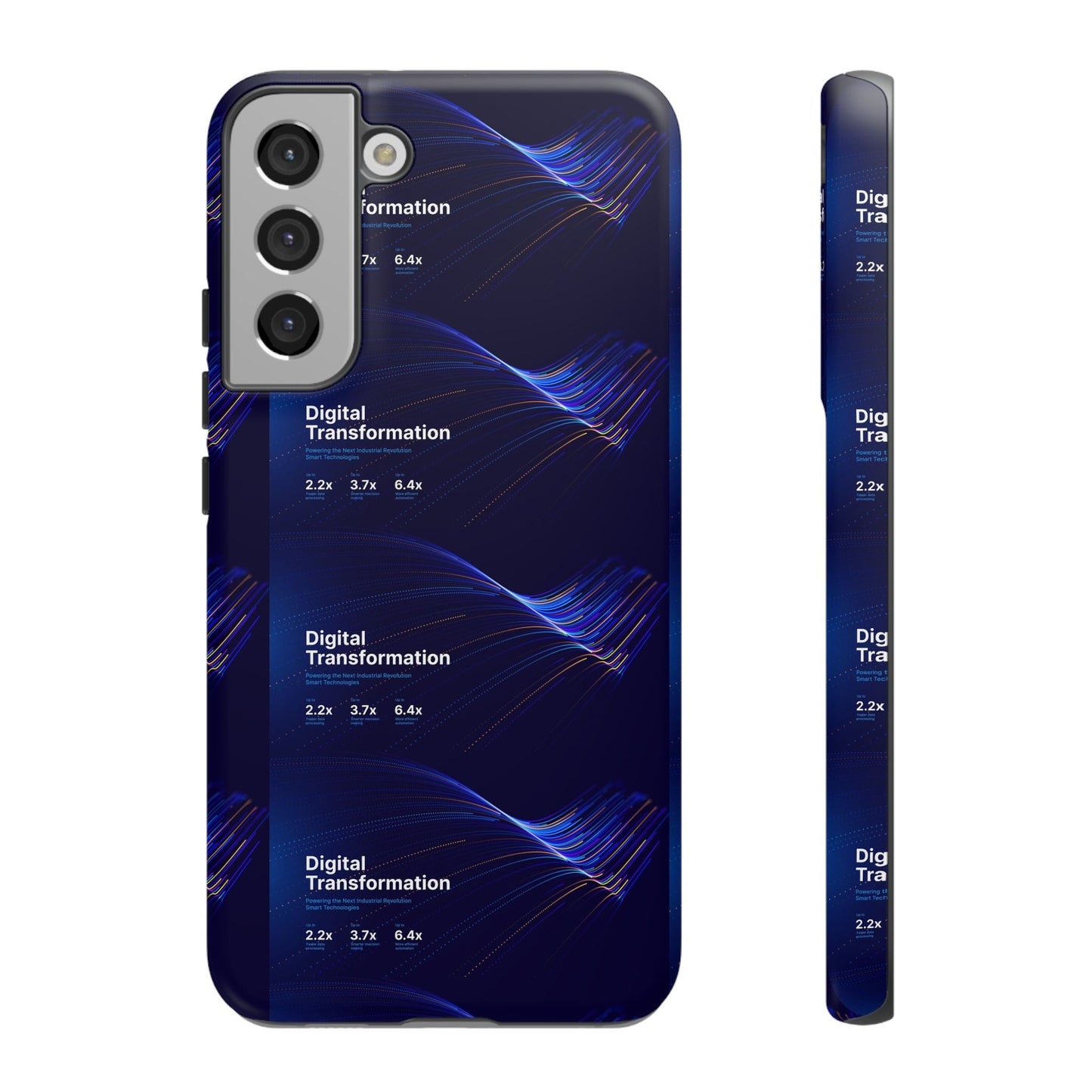 Digital Transformation Phone Case, Tough Cases for Modern Tech, Gifts for Digital Nomads, Unique Designs for Gadget Lovers, Custom [...]