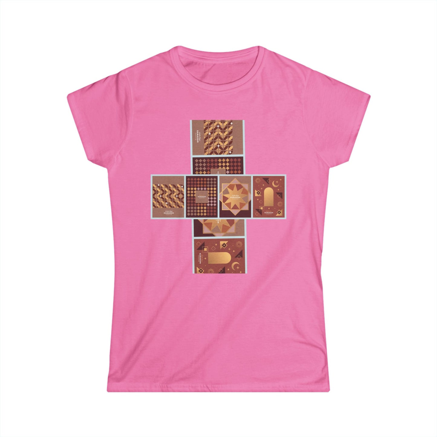 Bohemian Chic Women's Softstyle Tee, Casual Fashion, Summer Shirt, Gift for Her, Trendy Tee