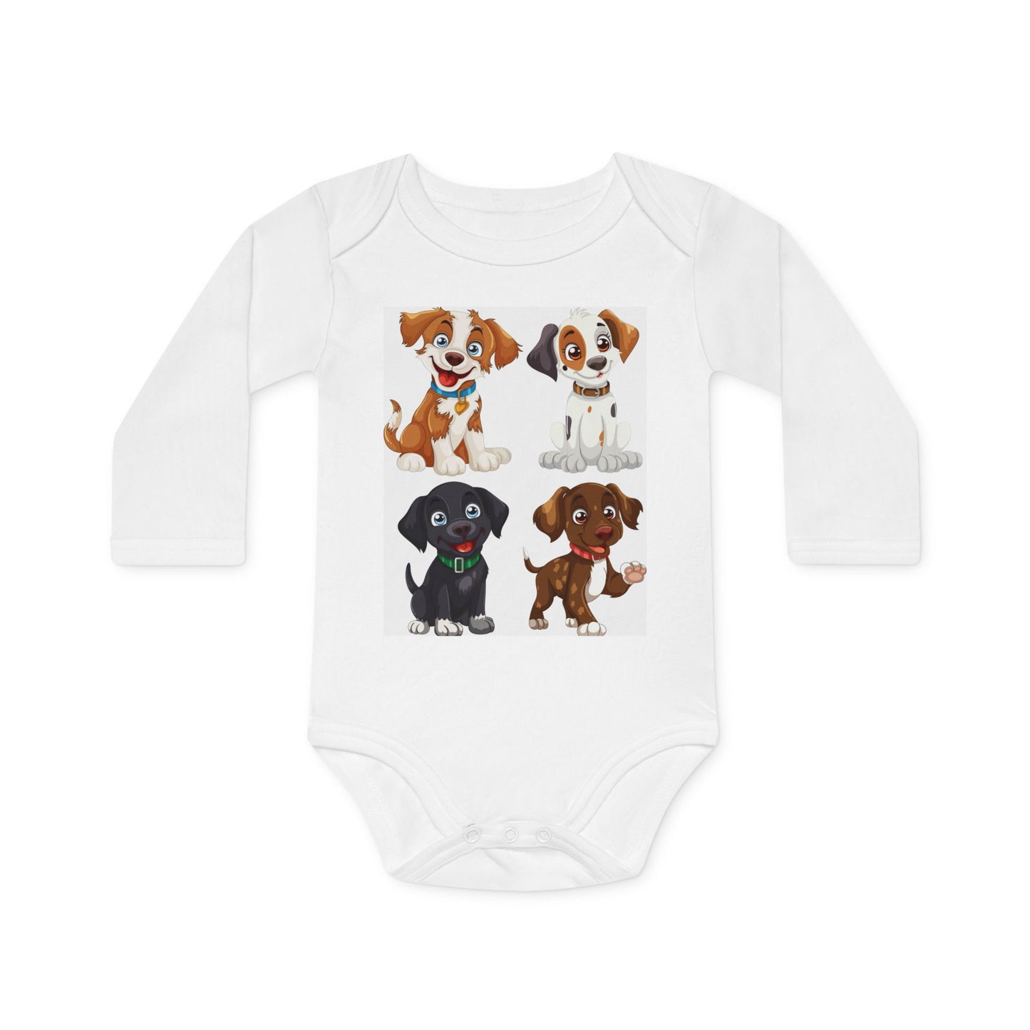Baby Long-Sleeve Organic Bodysuit