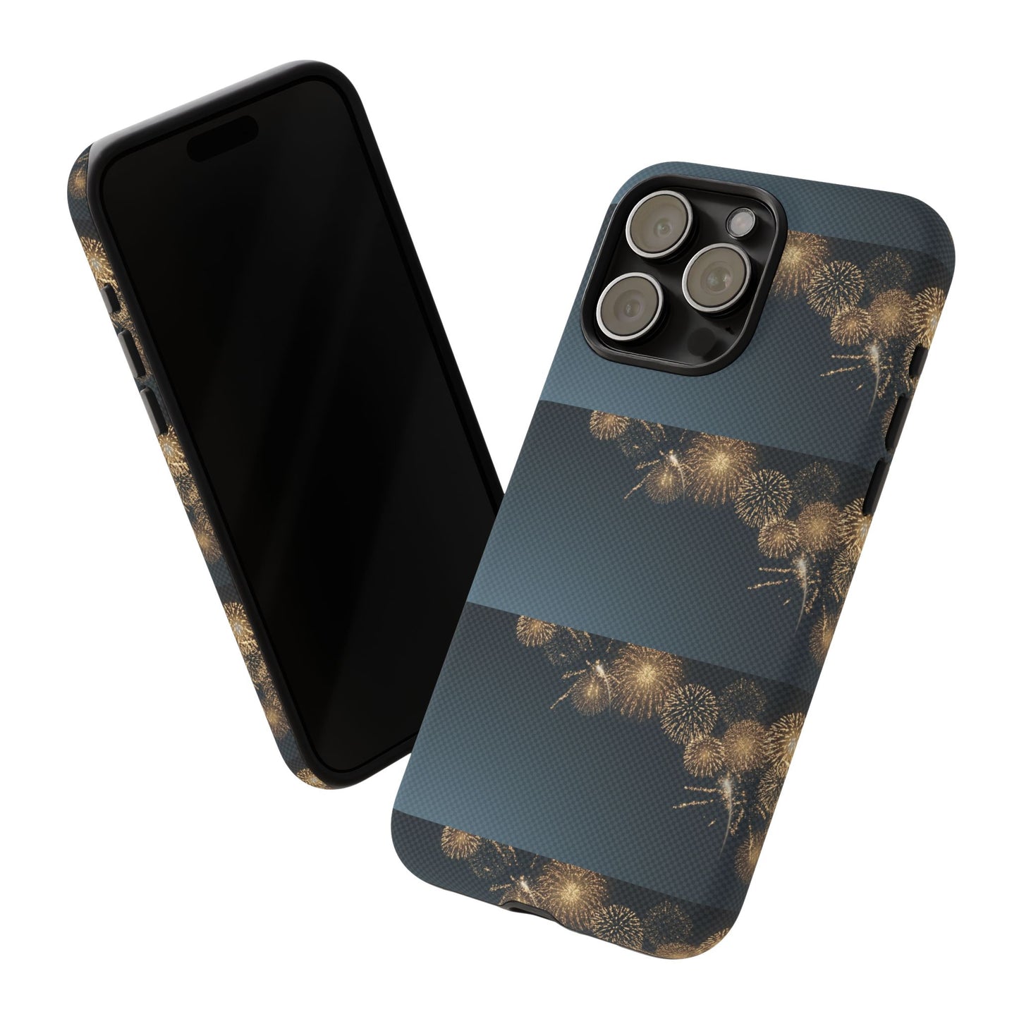 Elegant Fireworks Phone Case, Tough Phone Cover, Holiday Gift, Customizable Case, Premium Protection, Unique Design