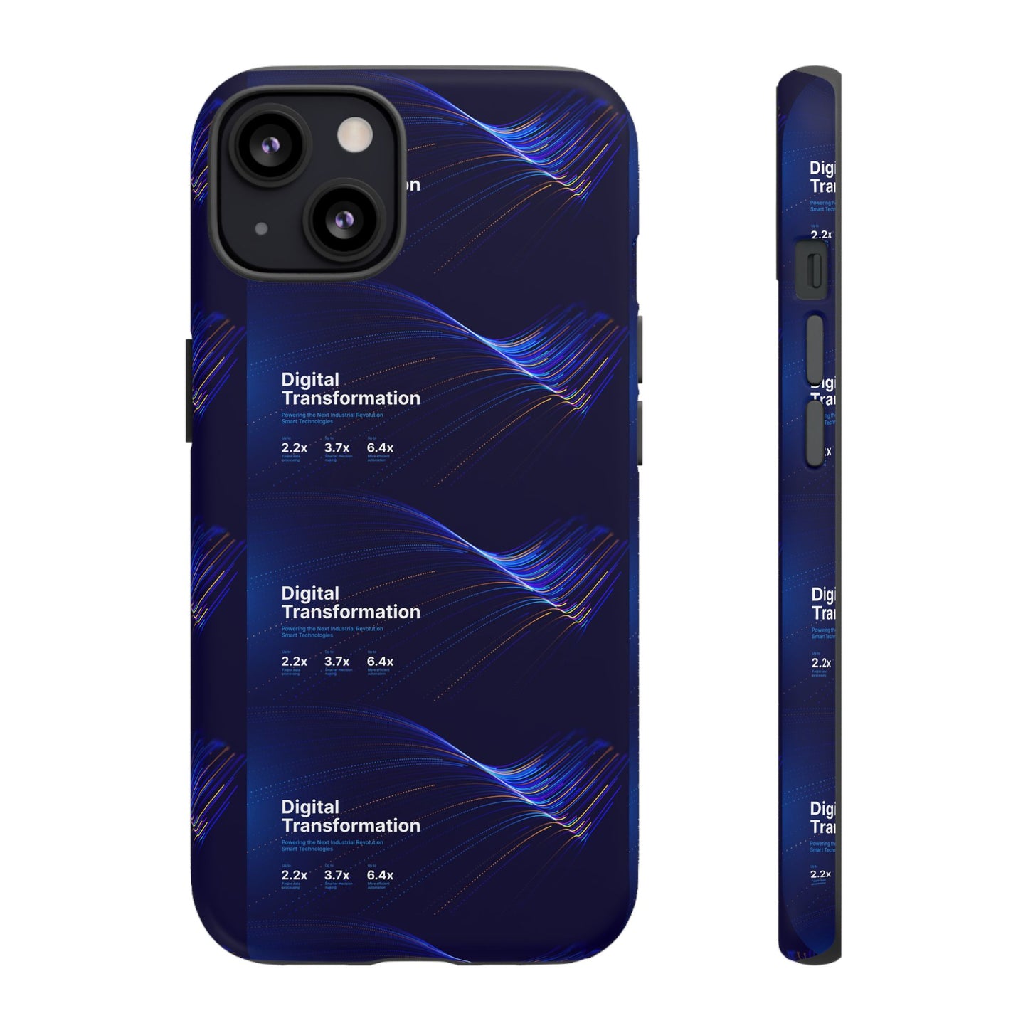 Digital Transformation Phone Case, Tough Cases for Modern Tech, Gifts for Digital Nomads, Unique Designs for Gadget Lovers, Custom [...]
