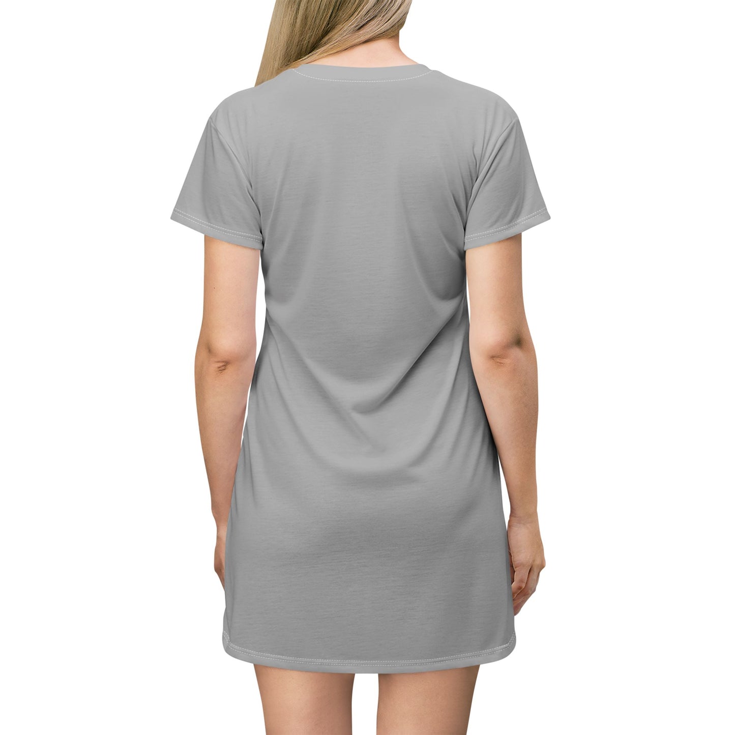 Say It T-Shirt Dress - Casual Wear for Confident Souls, Gift for Motivational Occasions, Summer Style, Relaxed Fit, Everyday Comfort