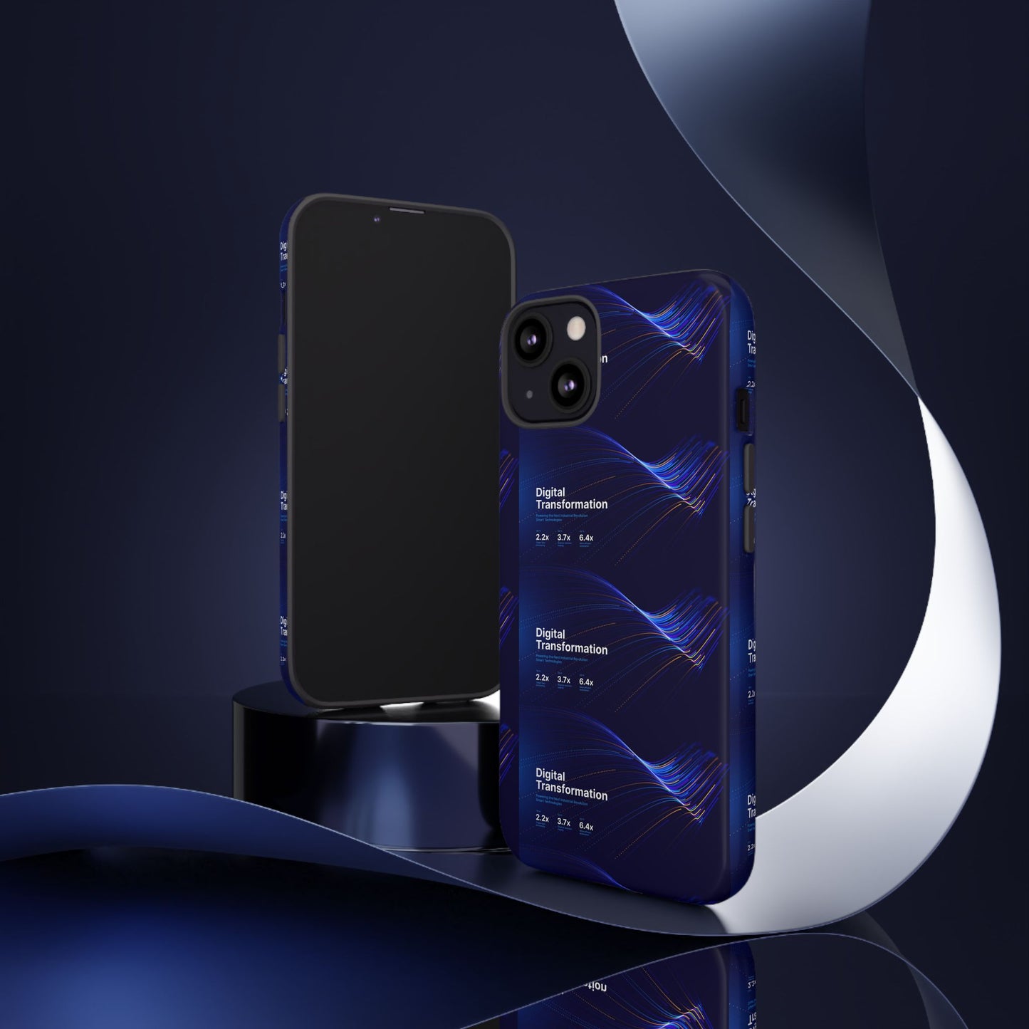 Digital Transformation Phone Case, Tough Cases for Modern Tech, Gifts for Digital Nomads, Unique Designs for Gadget Lovers, Custom [...]