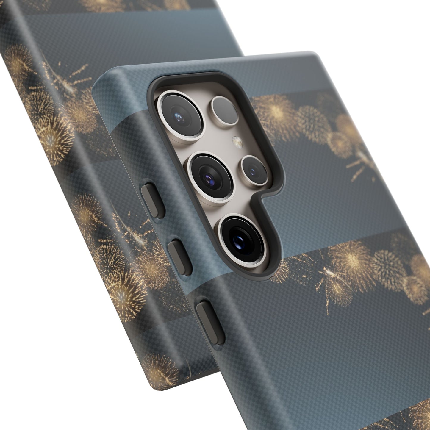 Elegant Fireworks Phone Case, Tough Phone Cover, Holiday Gift, Customizable Case, Premium Protection, Unique Design
