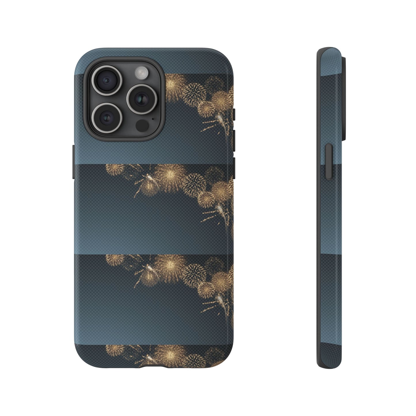 Elegant Fireworks Phone Case, Tough Phone Cover, Holiday Gift, Customizable Case, Premium Protection, Unique Design