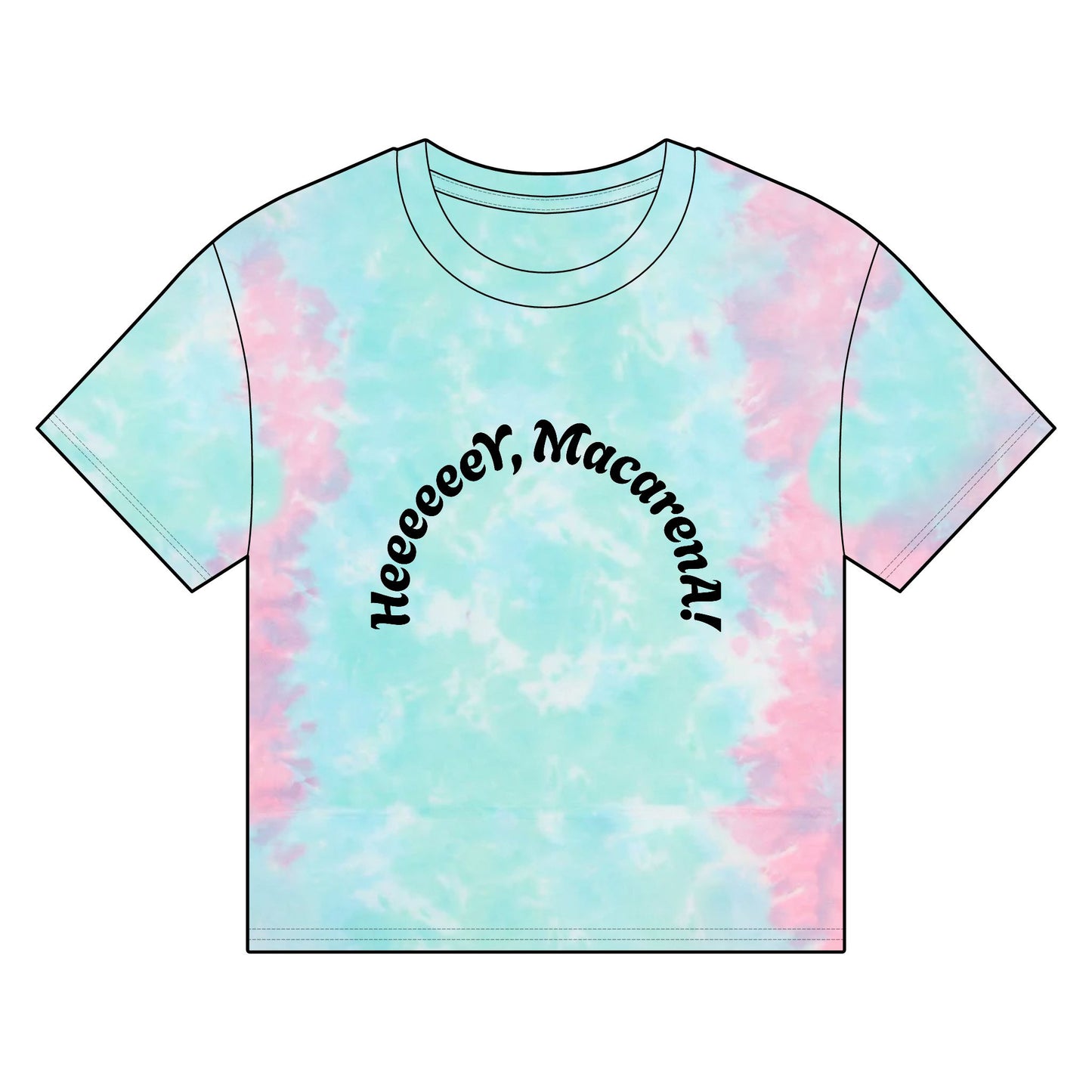 Heeeeeer, Macarena! Women's Organic Boxy T-shirt, Funny Top, Casual Wear, Gift for Dancers, Vintage Inspired Tee