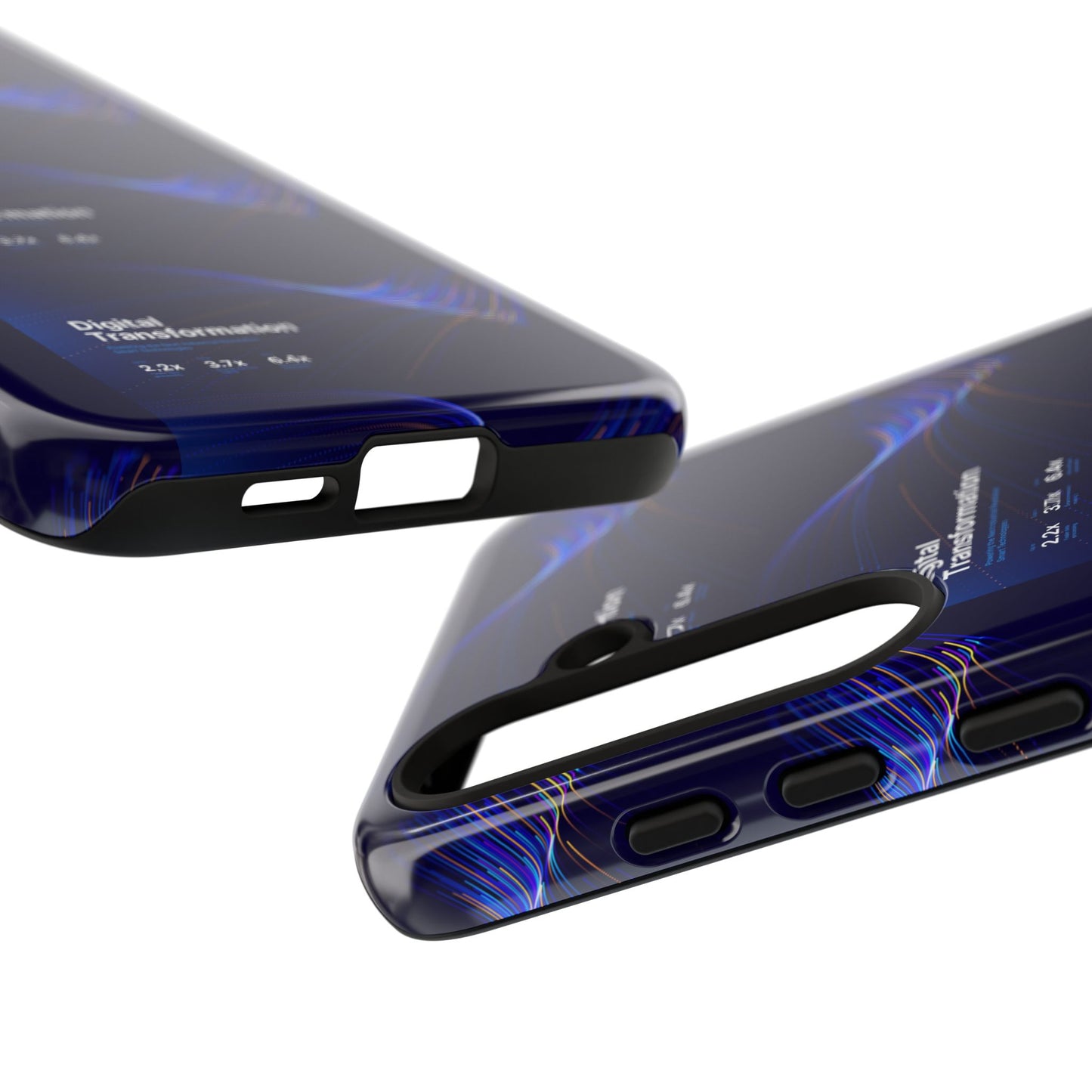 Digital Transformation Phone Case, Tough Cases for Modern Tech, Gifts for Digital Nomads, Unique Designs for Gadget Lovers, Custom [...]