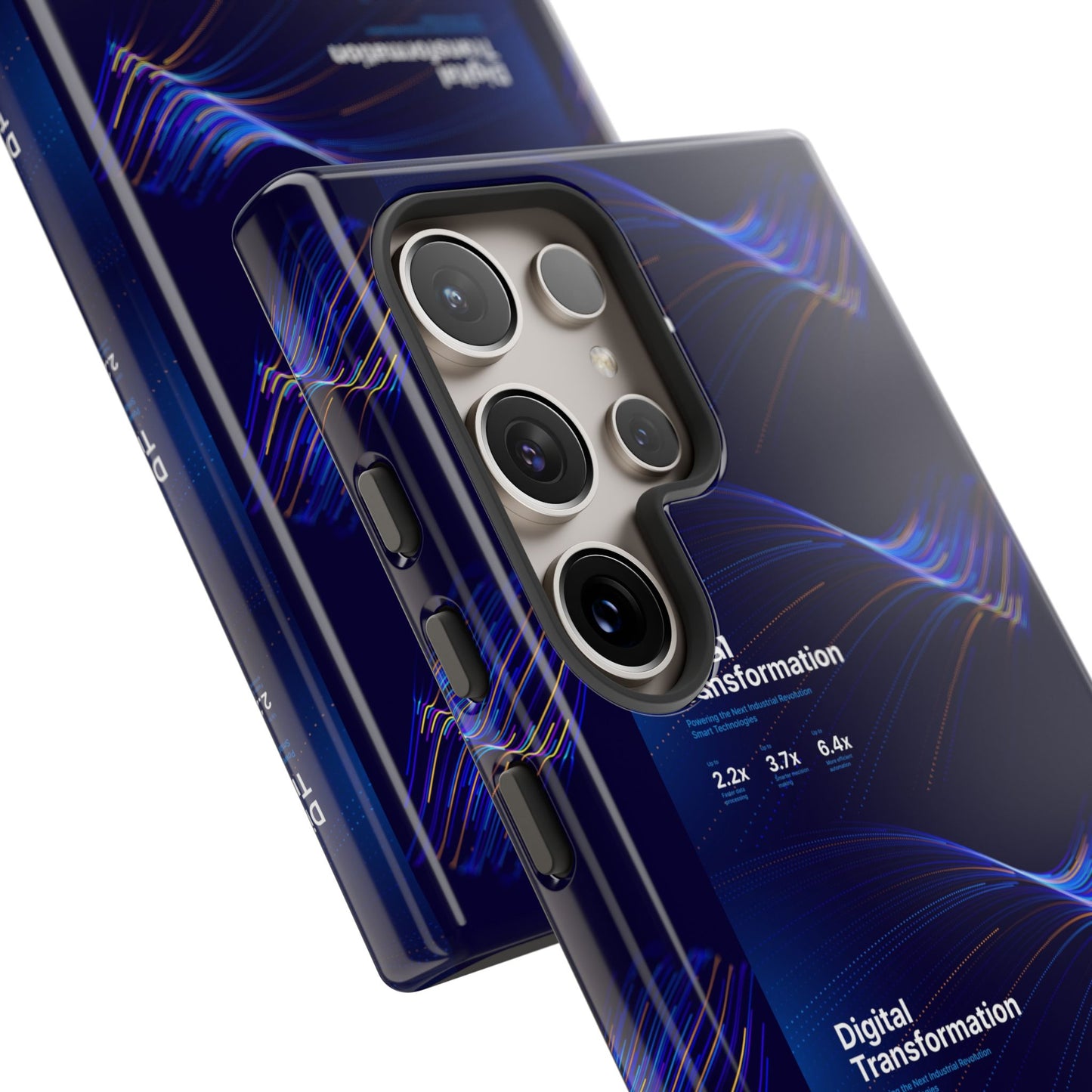 Digital Transformation Phone Case, Tough Cases for Modern Tech, Gifts for Digital Nomads, Unique Designs for Gadget Lovers, Custom [...]