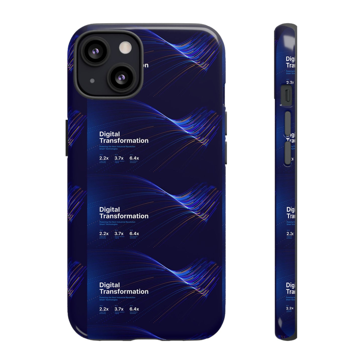 Digital Transformation Phone Case, Tough Cases for Modern Tech, Gifts for Digital Nomads, Unique Designs for Gadget Lovers, Custom [...]