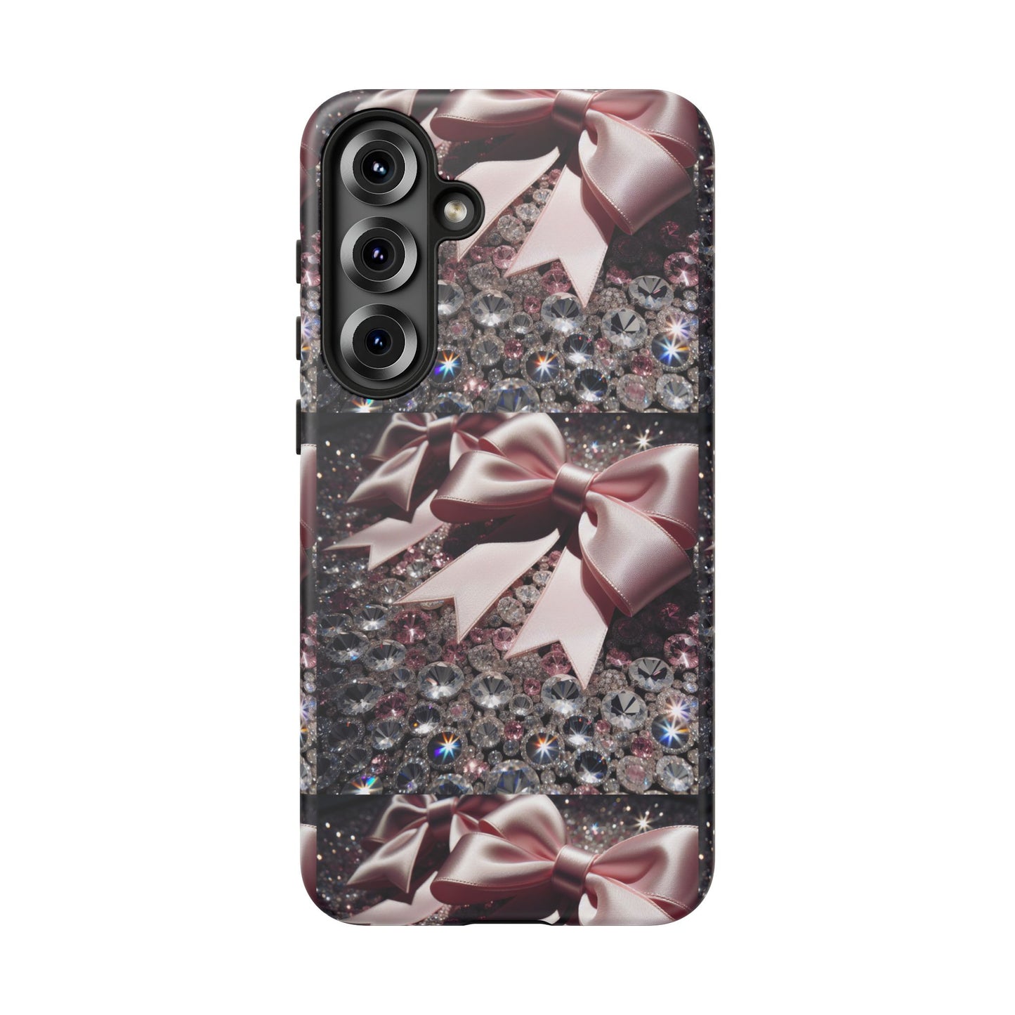 Sparkling Glam Phone Case, Tough Cases, Gift for Her, Stylish Cell Phone Accessories, Blinged Out Designs, Holiday Gifts