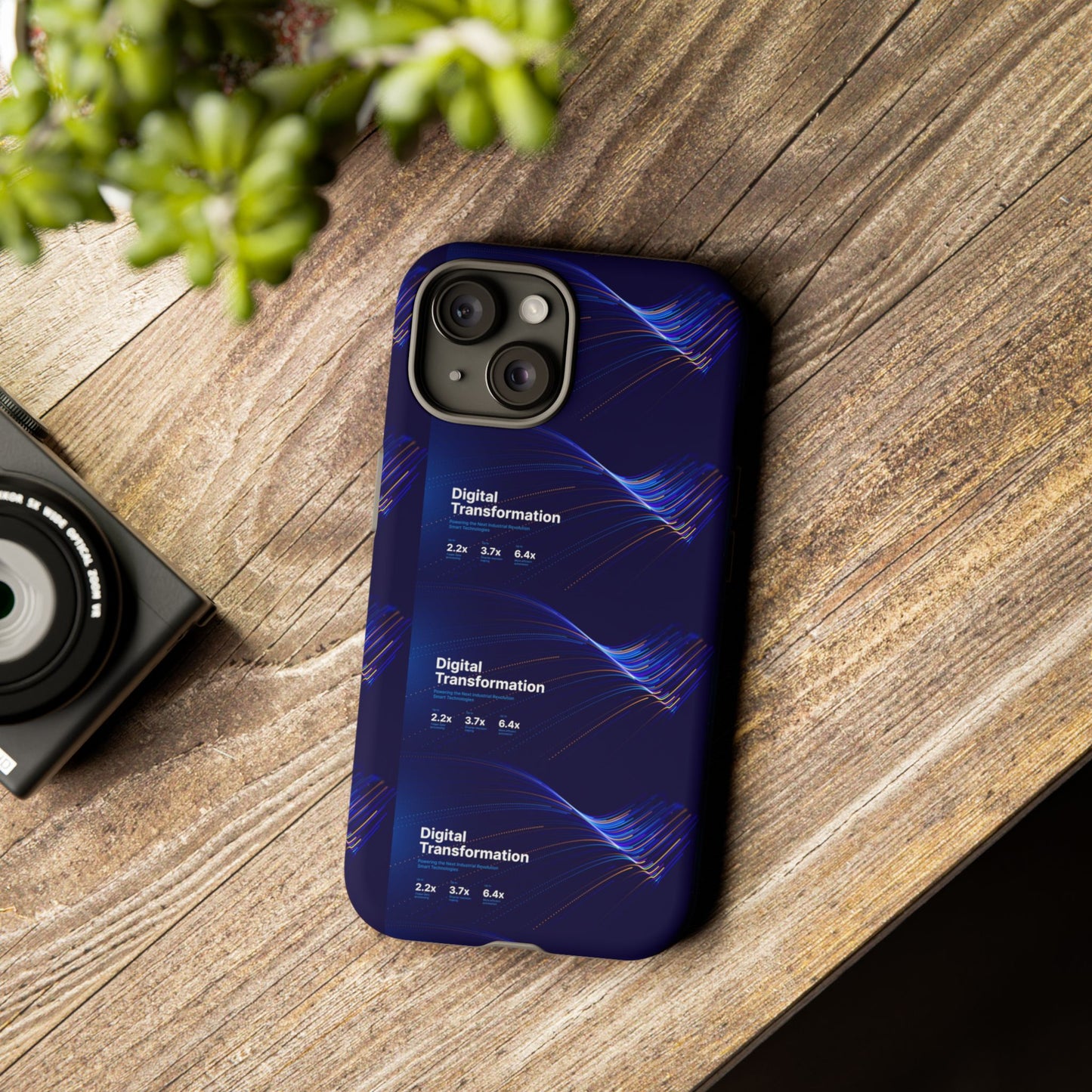 Digital Transformation Phone Case, Tough Cases for Modern Tech, Gifts for Digital Nomads, Unique Designs for Gadget Lovers, Custom [...]