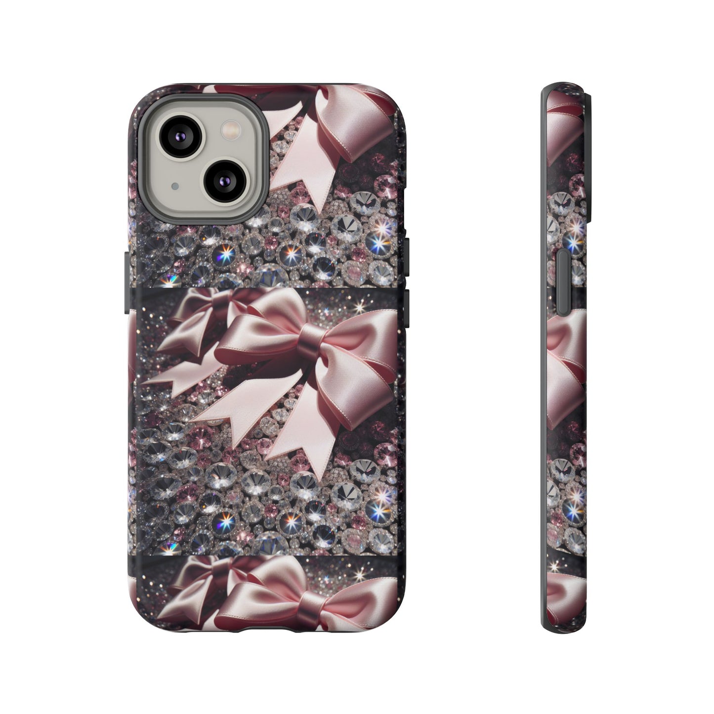 Sparkling Glam Phone Case, Tough Cases, Gift for Her, Stylish Cell Phone Accessories, Blinged Out Designs, Holiday Gifts