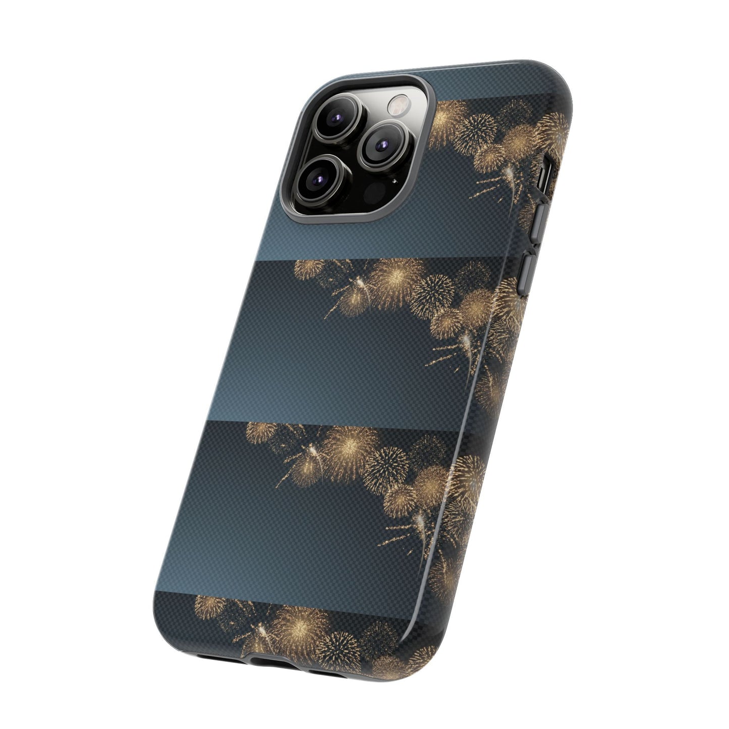 Elegant Fireworks Phone Case, Tough Phone Cover, Holiday Gift, Customizable Case, Premium Protection, Unique Design