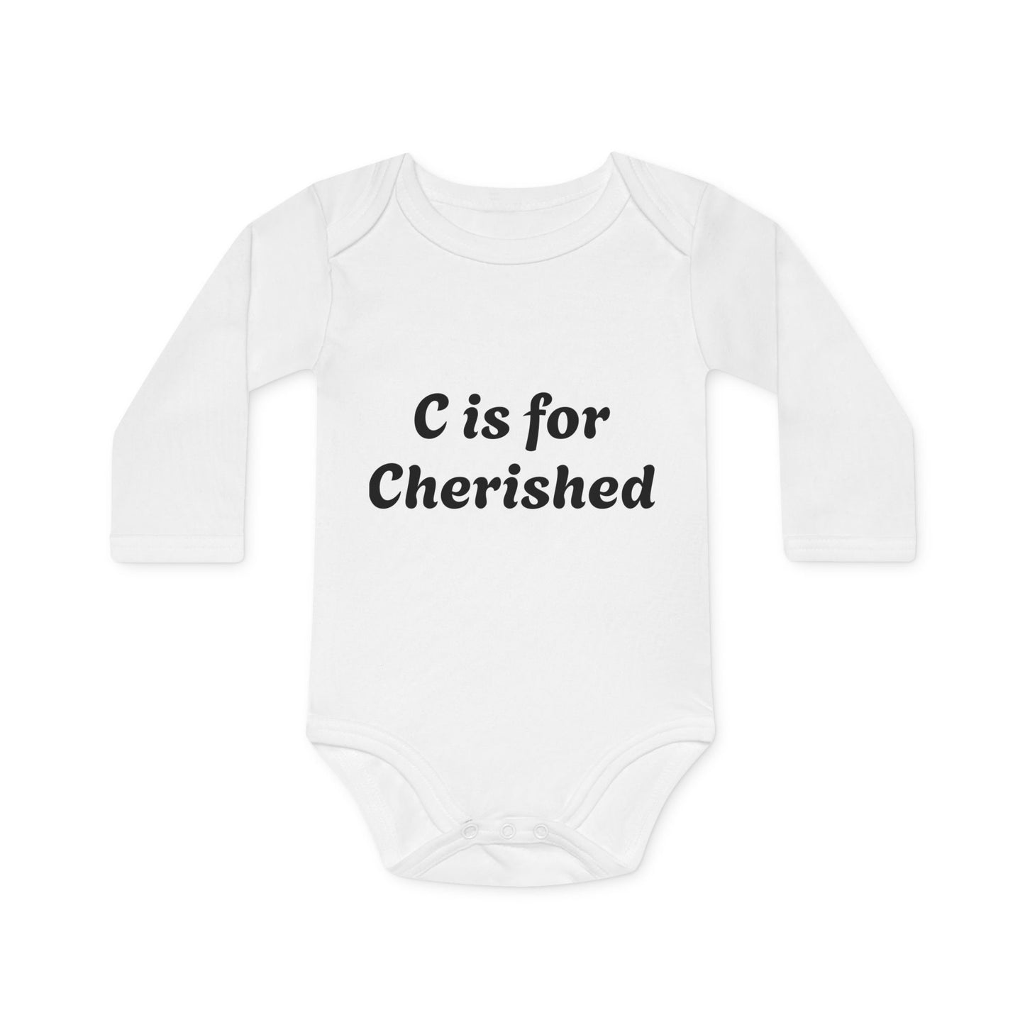 Baby Long-Sleeve Organic Bodysuit