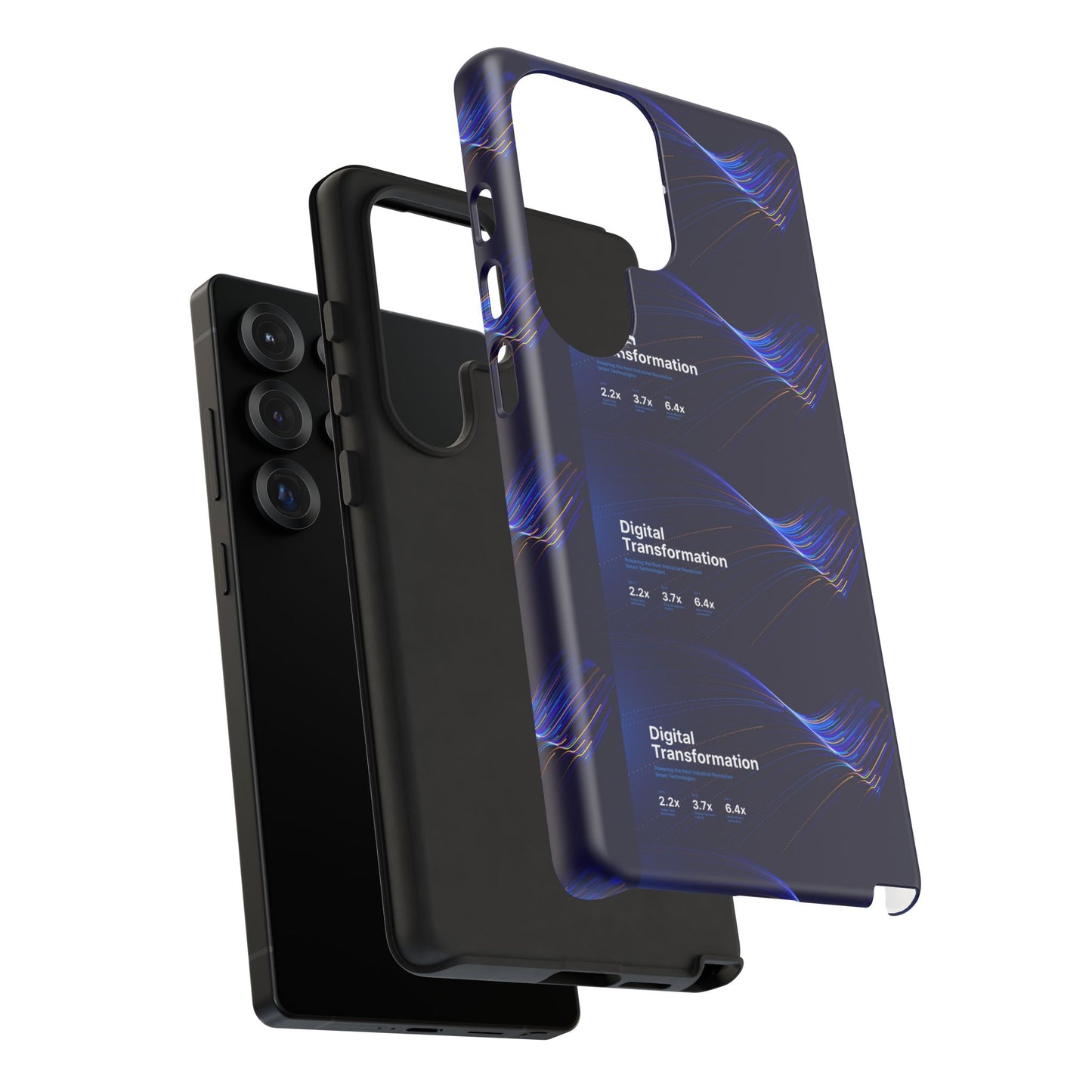Digital Transformation Phone Case, Tough Cases for Modern Tech, Gifts for Digital Nomads, Unique Designs for Gadget Lovers, Custom [...]