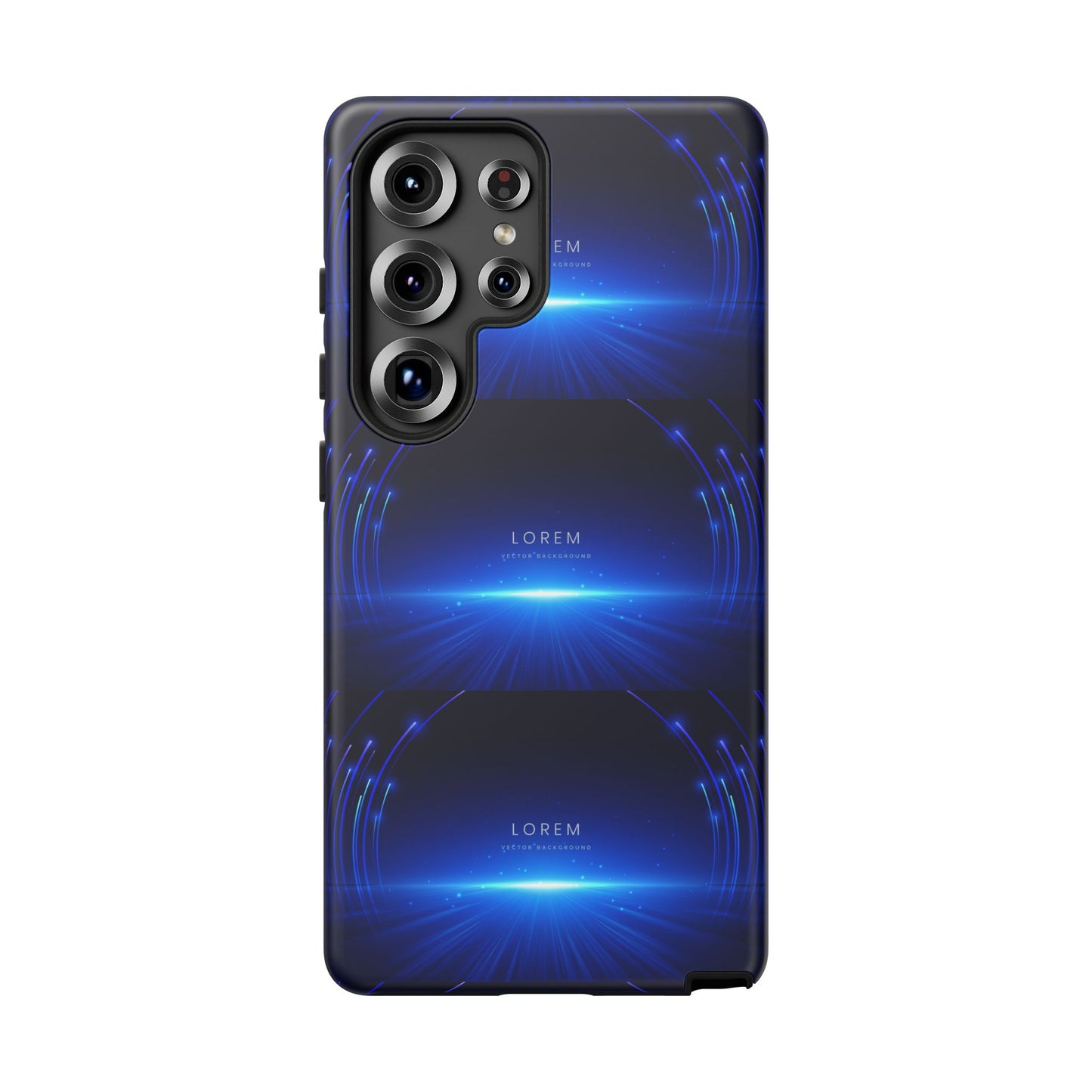 Tough Cases: Blue Lightwave Phone Case, Stylish Mobile Cover, Durable Protective Case, Gift for Tech Lovers, Trendy Gadget Accessory