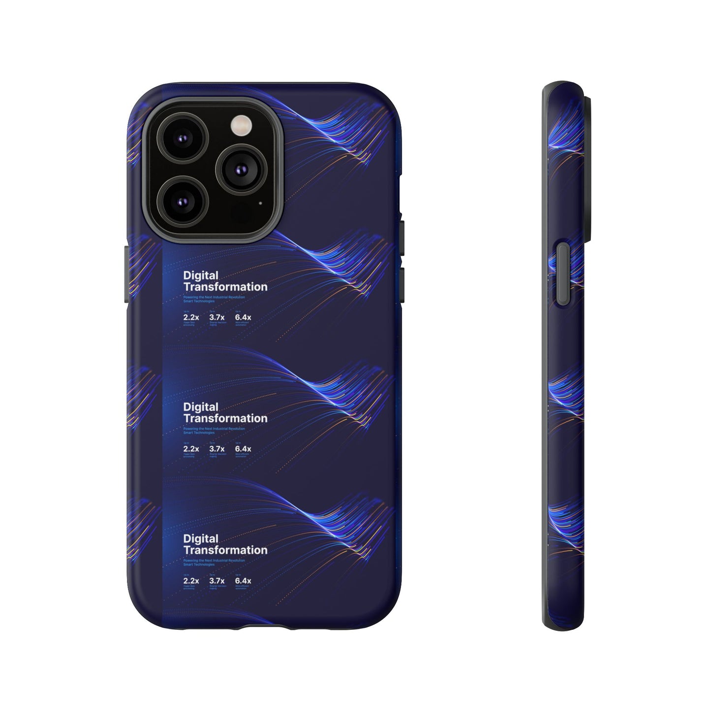 Digital Transformation Phone Case, Tough Cases for Modern Tech, Gifts for Digital Nomads, Unique Designs for Gadget Lovers, Custom [...]