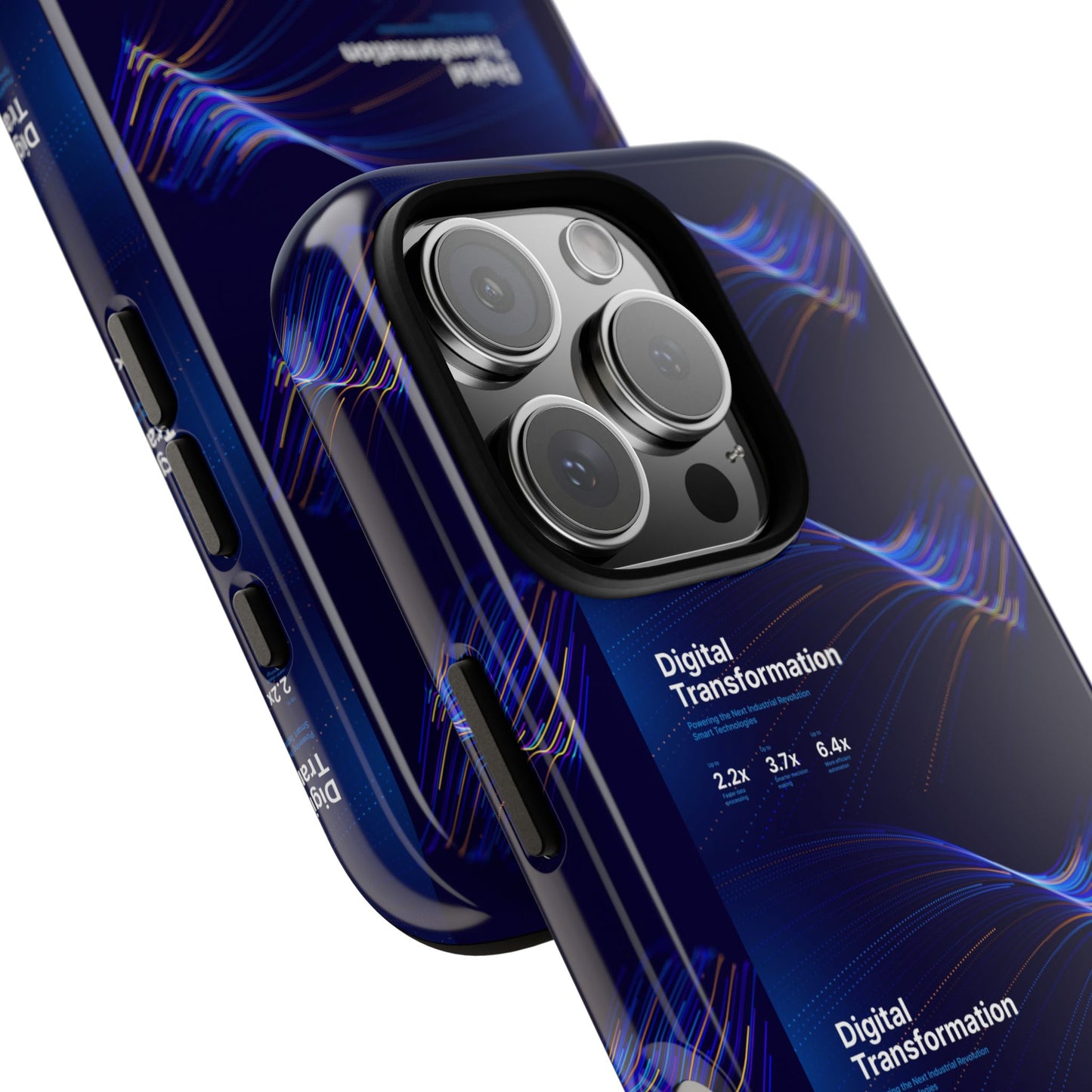 Digital Transformation Phone Case, Tough Cases for Modern Tech, Gifts for Digital Nomads, Unique Designs for Gadget Lovers, Custom [...]