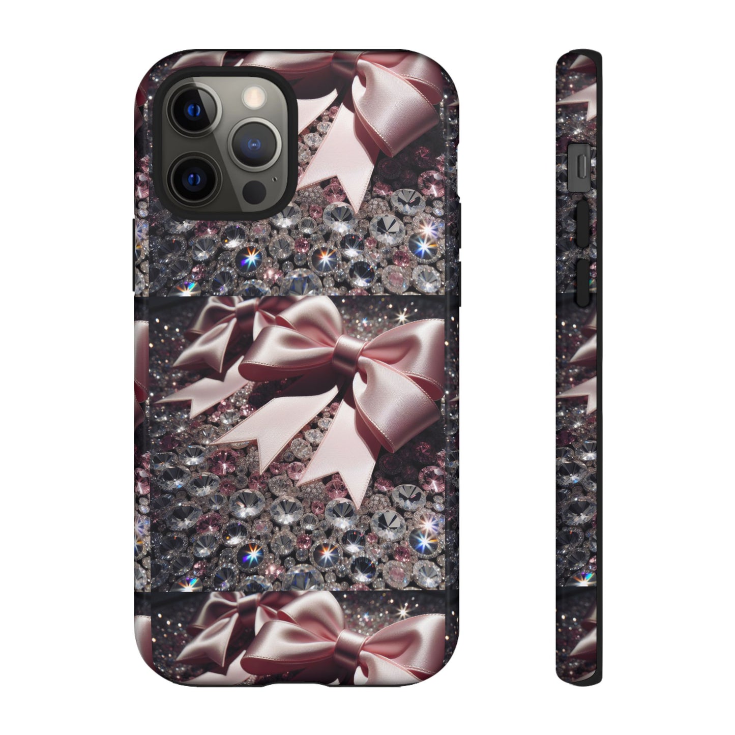 Sparkling Glam Phone Case, Tough Cases, Gift for Her, Stylish Cell Phone Accessories, Blinged Out Designs, Holiday Gifts