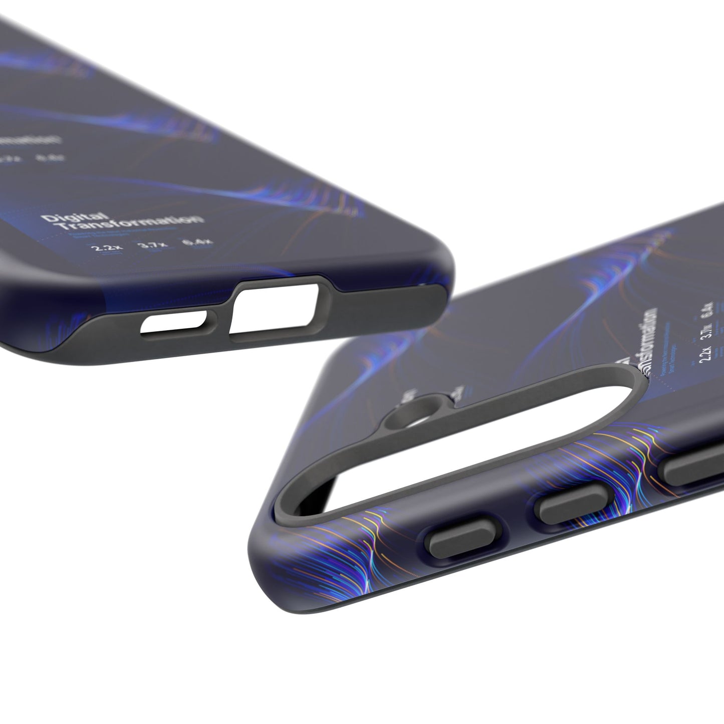 Digital Transformation Phone Case, Tough Cases for Modern Tech, Gifts for Digital Nomads, Unique Designs for Gadget Lovers, Custom [...]