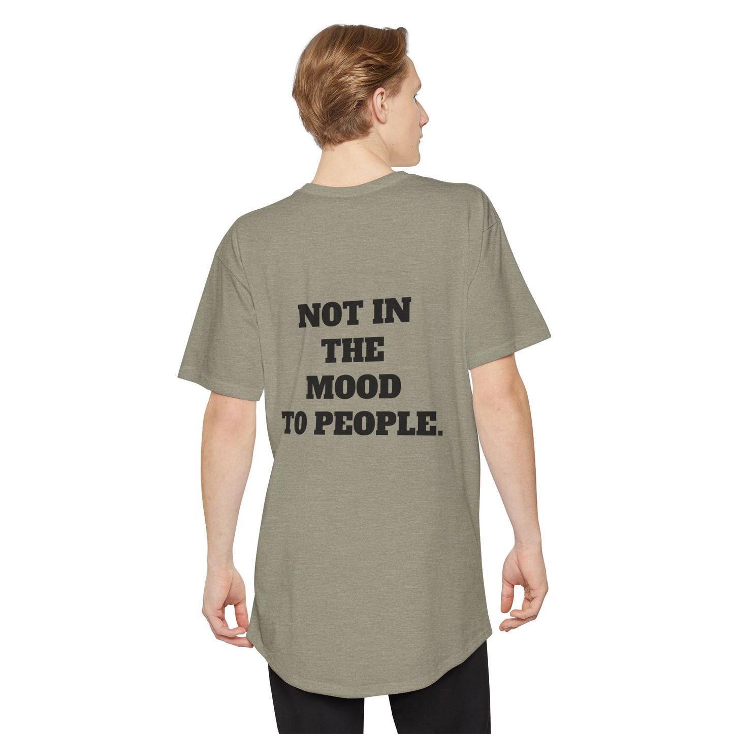Unisex Long Body Urban Tee - Rebellious Graphic T-Shirt for Introverts, Go Away Shirt, Mood Tee, Casual Wear, Fun Gift