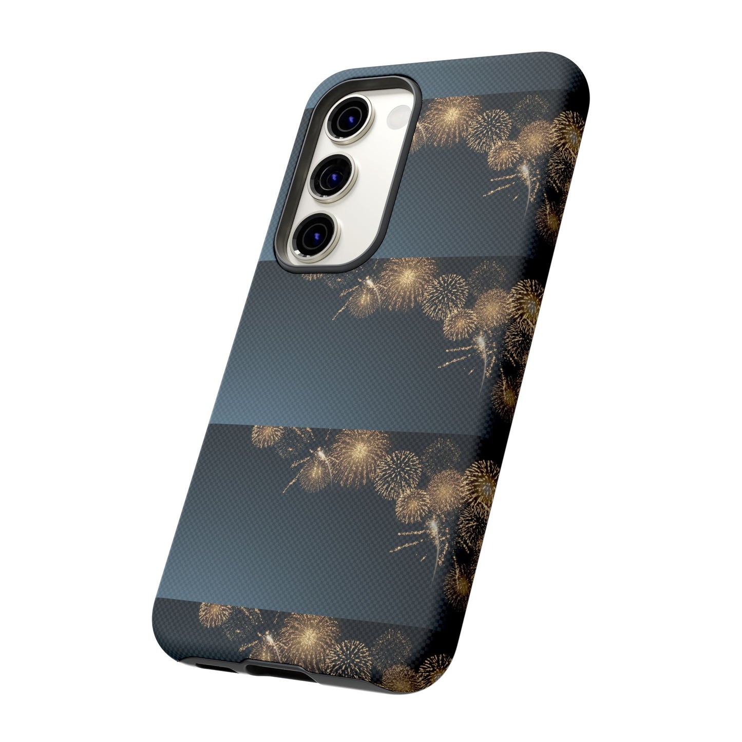 Elegant Fireworks Phone Case, Tough Phone Cover, Holiday Gift, Customizable Case, Premium Protection, Unique Design