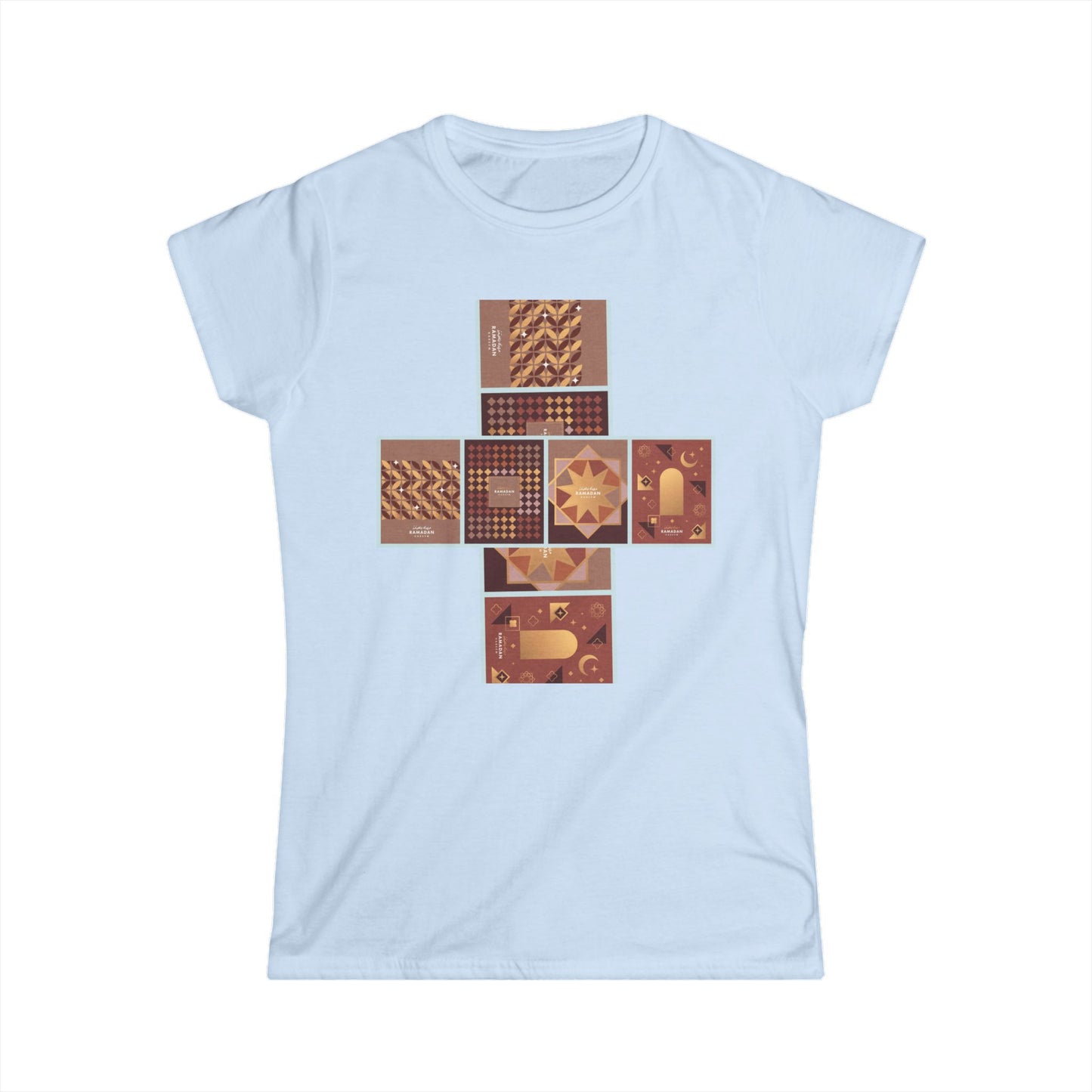Bohemian Chic Women's Softstyle Tee, Casual Fashion, Summer Shirt, Gift for Her, Trendy Tee