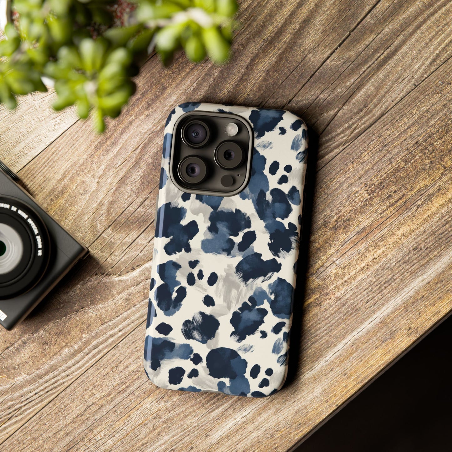 Stylish Phone Case, Tough Phone Cover, Leopard Print Case, Unique Gift for Her, Trendy Accessories, Animal Print Phone Cover