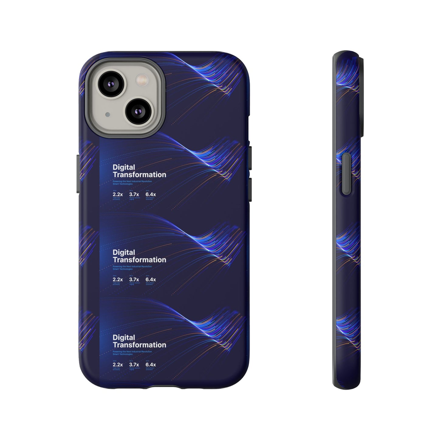 Digital Transformation Phone Case, Tough Cases for Modern Tech, Gifts for Digital Nomads, Unique Designs for Gadget Lovers, Custom [...]