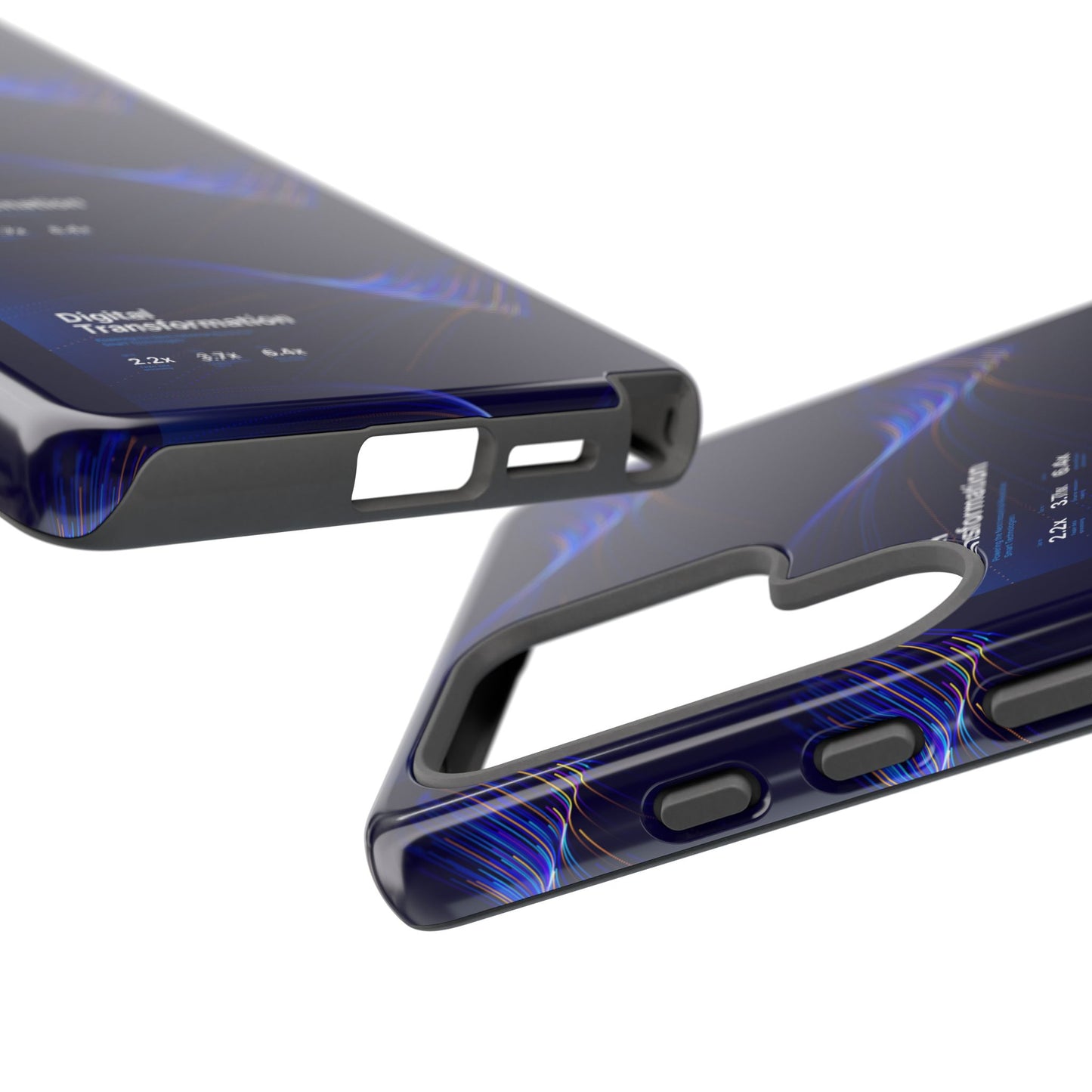 Digital Transformation Phone Case, Tough Cases for Modern Tech, Gifts for Digital Nomads, Unique Designs for Gadget Lovers, Custom [...]