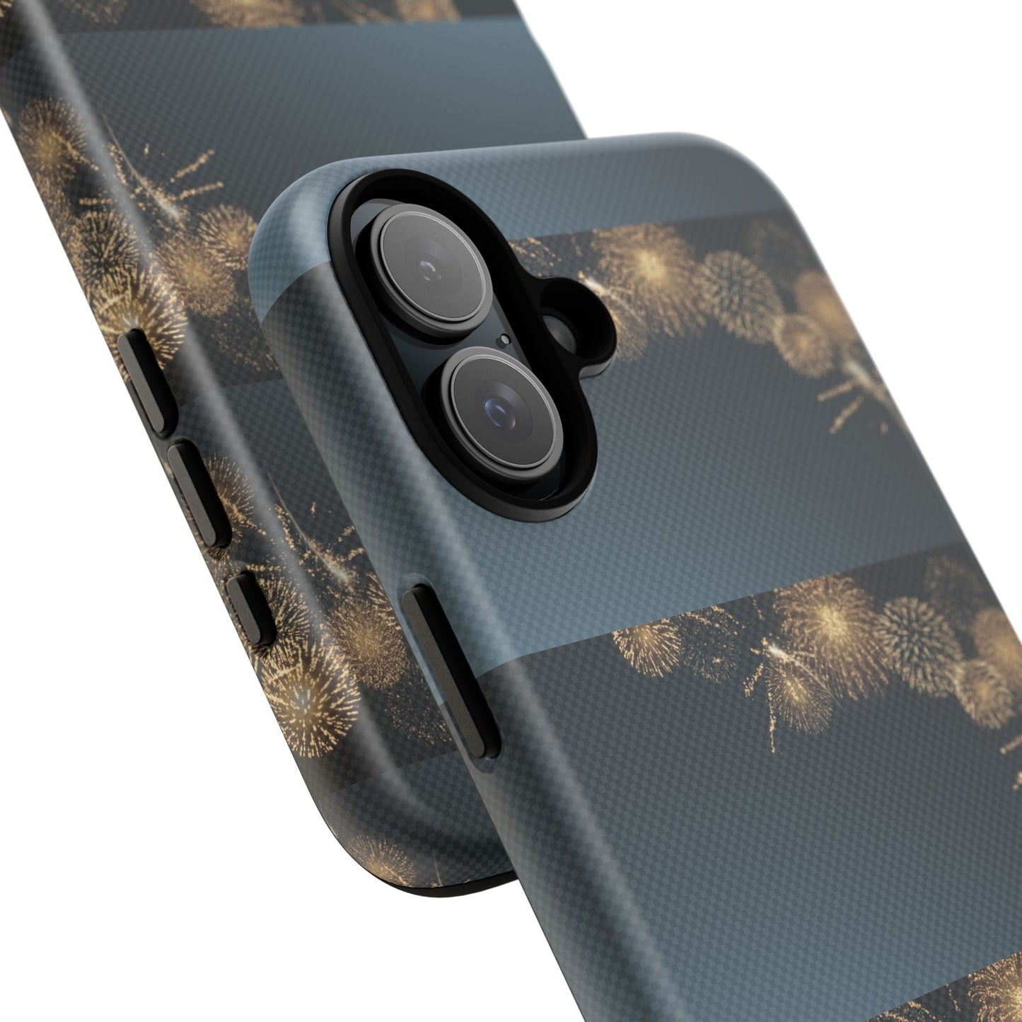 Elegant Fireworks Phone Case, Tough Phone Cover, Holiday Gift, Customizable Case, Premium Protection, Unique Design
