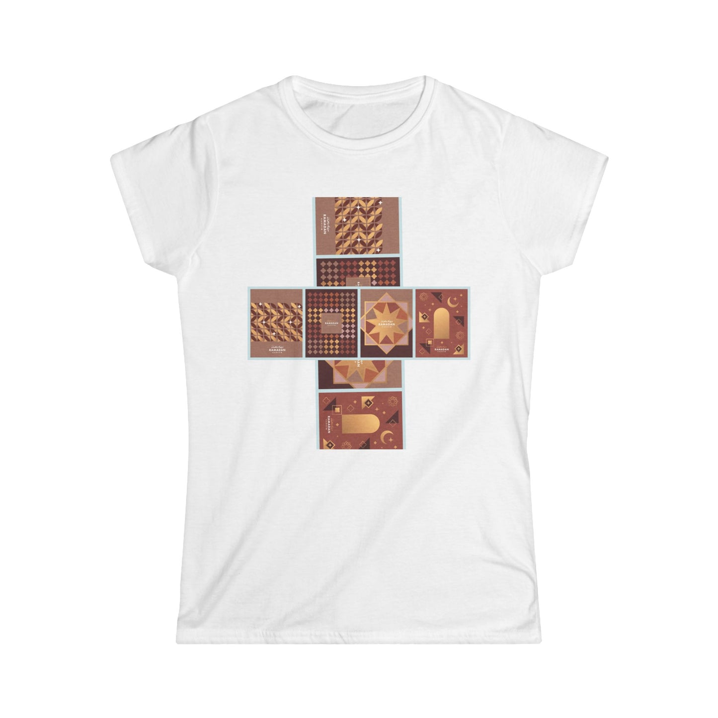 Bohemian Chic Women's Softstyle Tee, Casual Fashion, Summer Shirt, Gift for Her, Trendy Tee