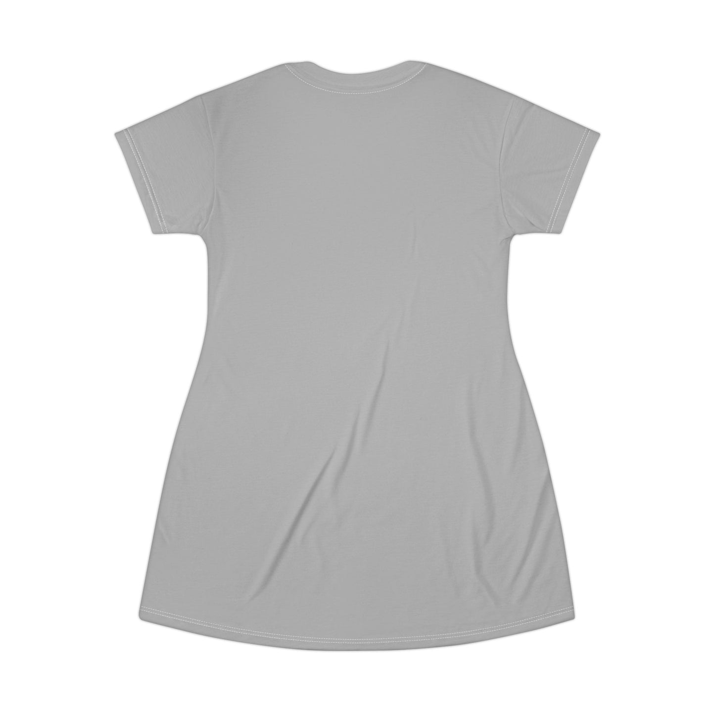 Say It T-Shirt Dress - Casual Wear for Confident Souls, Gift for Motivational Occasions, Summer Style, Relaxed Fit, Everyday Comfort
