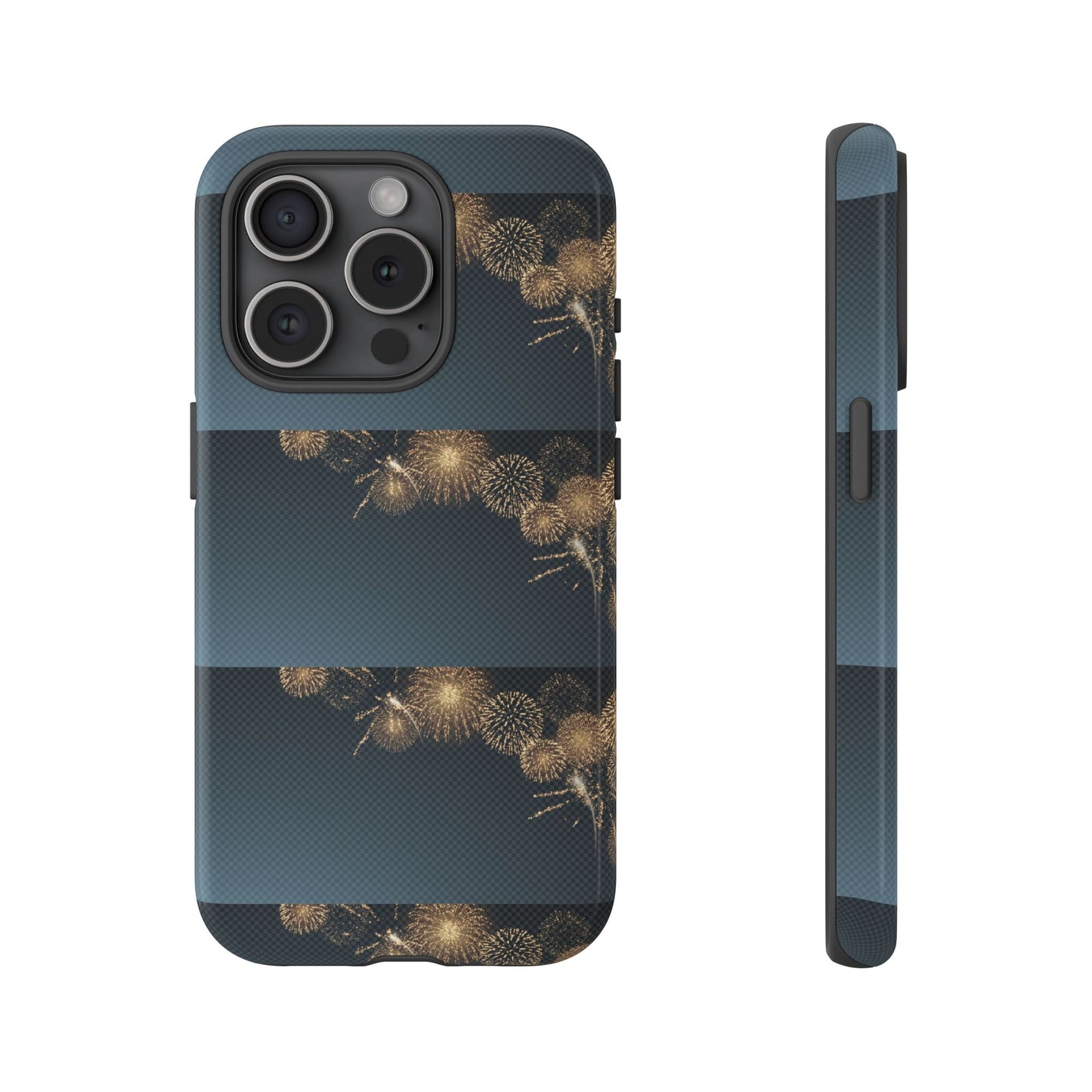 Elegant Fireworks Phone Case, Tough Phone Cover, Holiday Gift, Customizable Case, Premium Protection, Unique Design