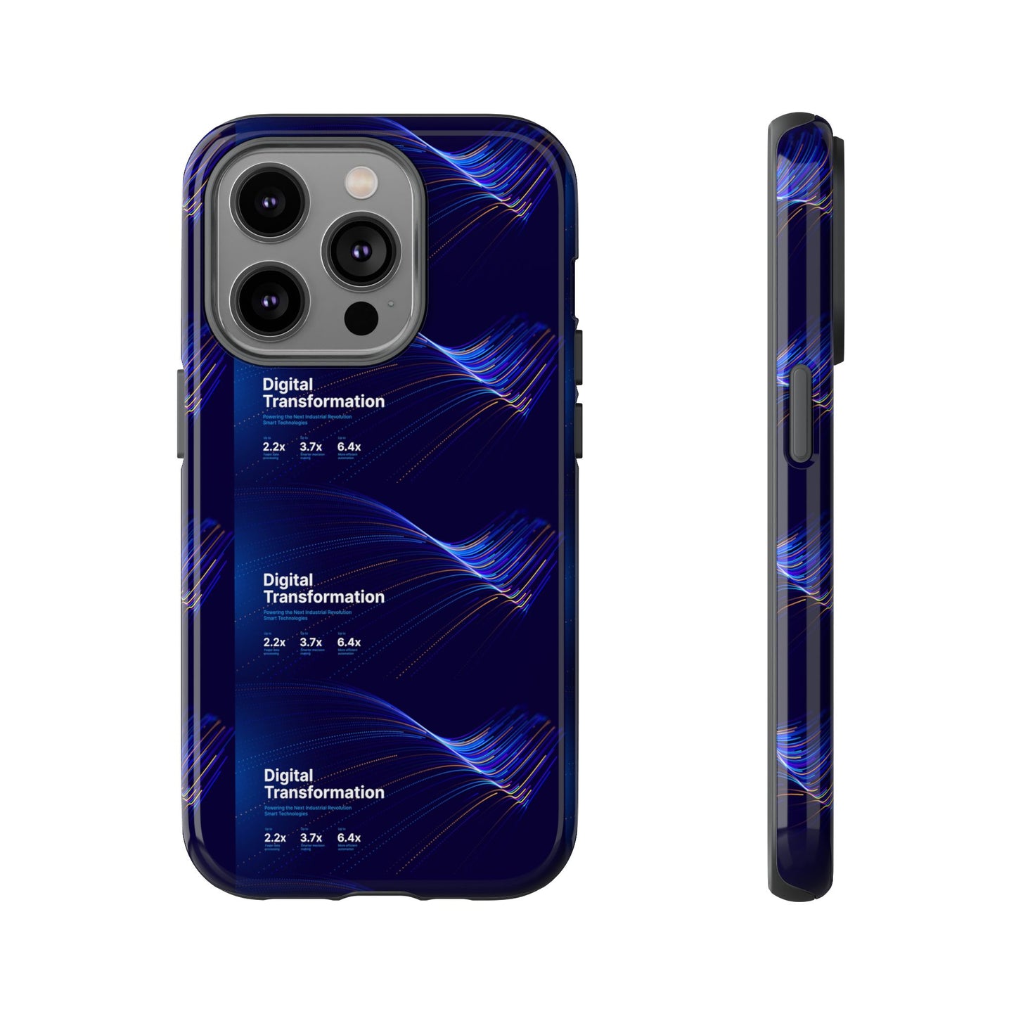 Digital Transformation Phone Case, Tough Cases for Modern Tech, Gifts for Digital Nomads, Unique Designs for Gadget Lovers, Custom [...]