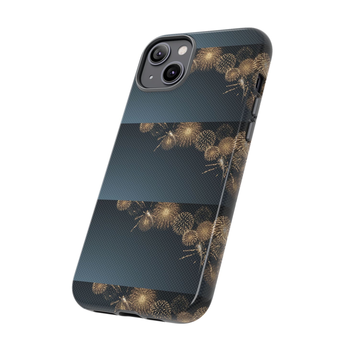 Elegant Fireworks Phone Case, Tough Phone Cover, Holiday Gift, Customizable Case, Premium Protection, Unique Design
