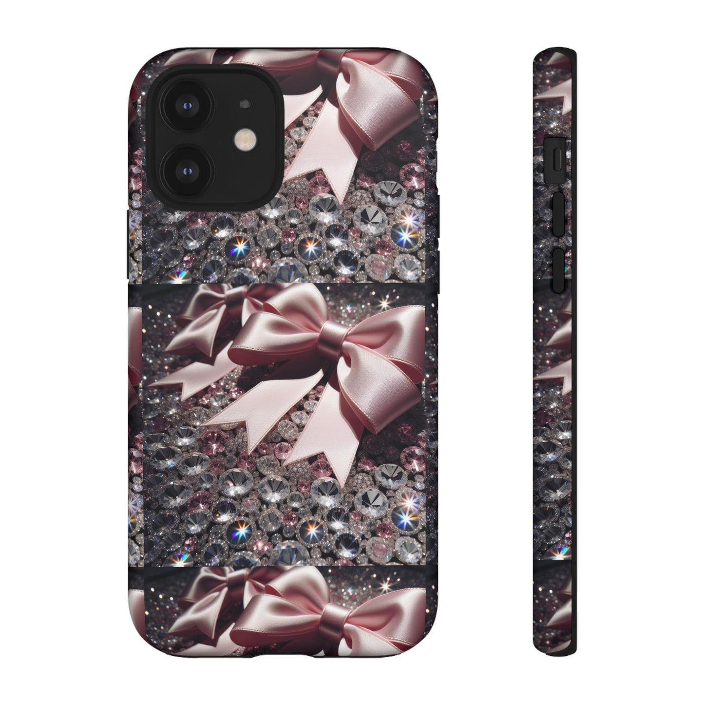 Sparkling Glam Phone Case, Tough Cases, Gift for Her, Stylish Cell Phone Accessories, Blinged Out Designs, Holiday Gifts