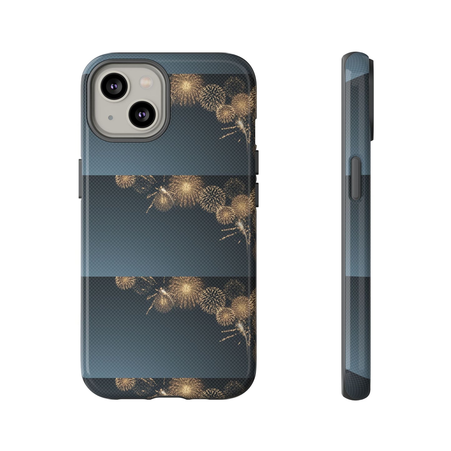 Elegant Fireworks Phone Case, Tough Phone Cover, Holiday Gift, Customizable Case, Premium Protection, Unique Design