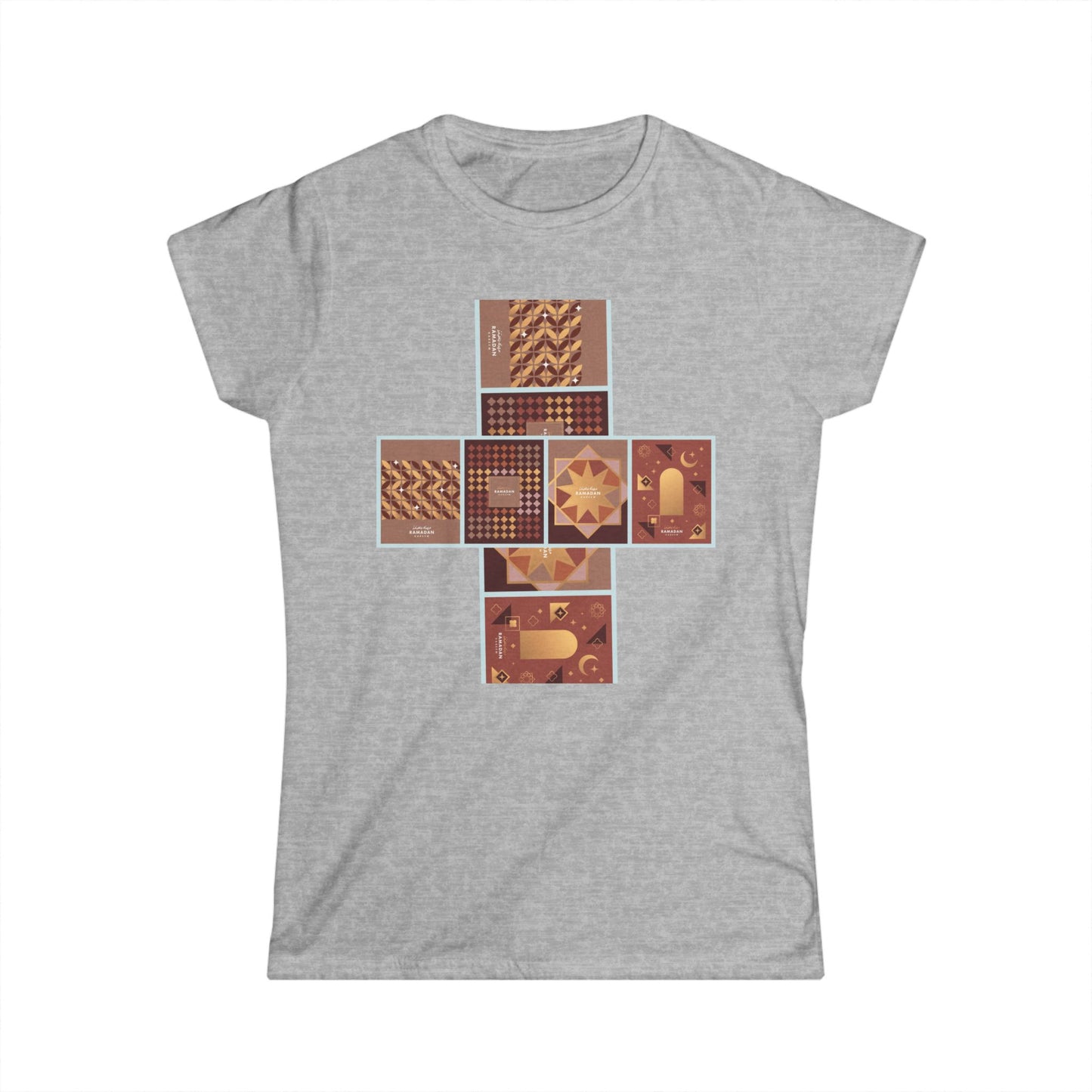 Bohemian Chic Women's Softstyle Tee, Casual Fashion, Summer Shirt, Gift for Her, Trendy Tee